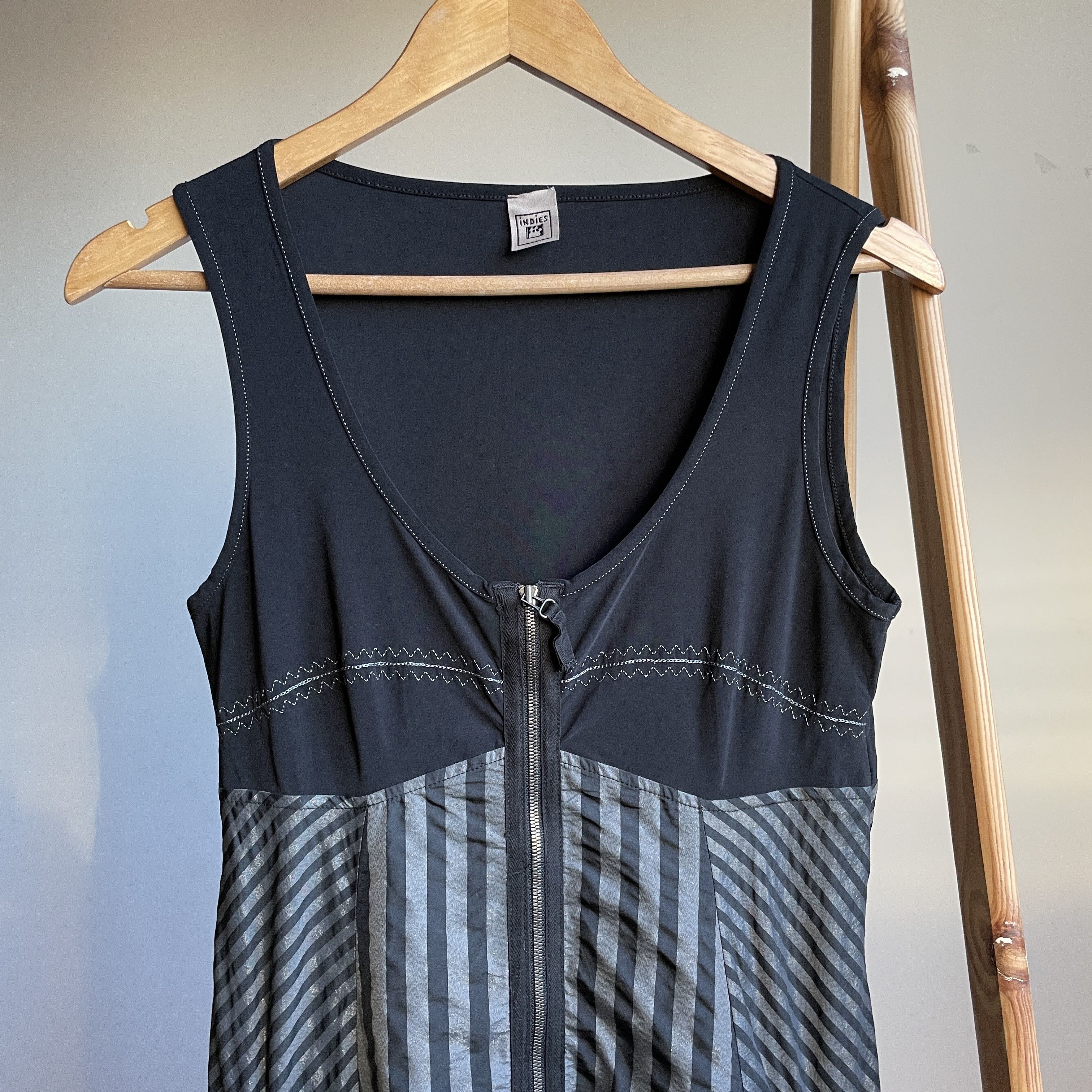 Other Indies Paris Lagenlook Flared Tank Midi Dress Size M Size M / US 6-8 / IT 42-44 - 3 Thumbnail