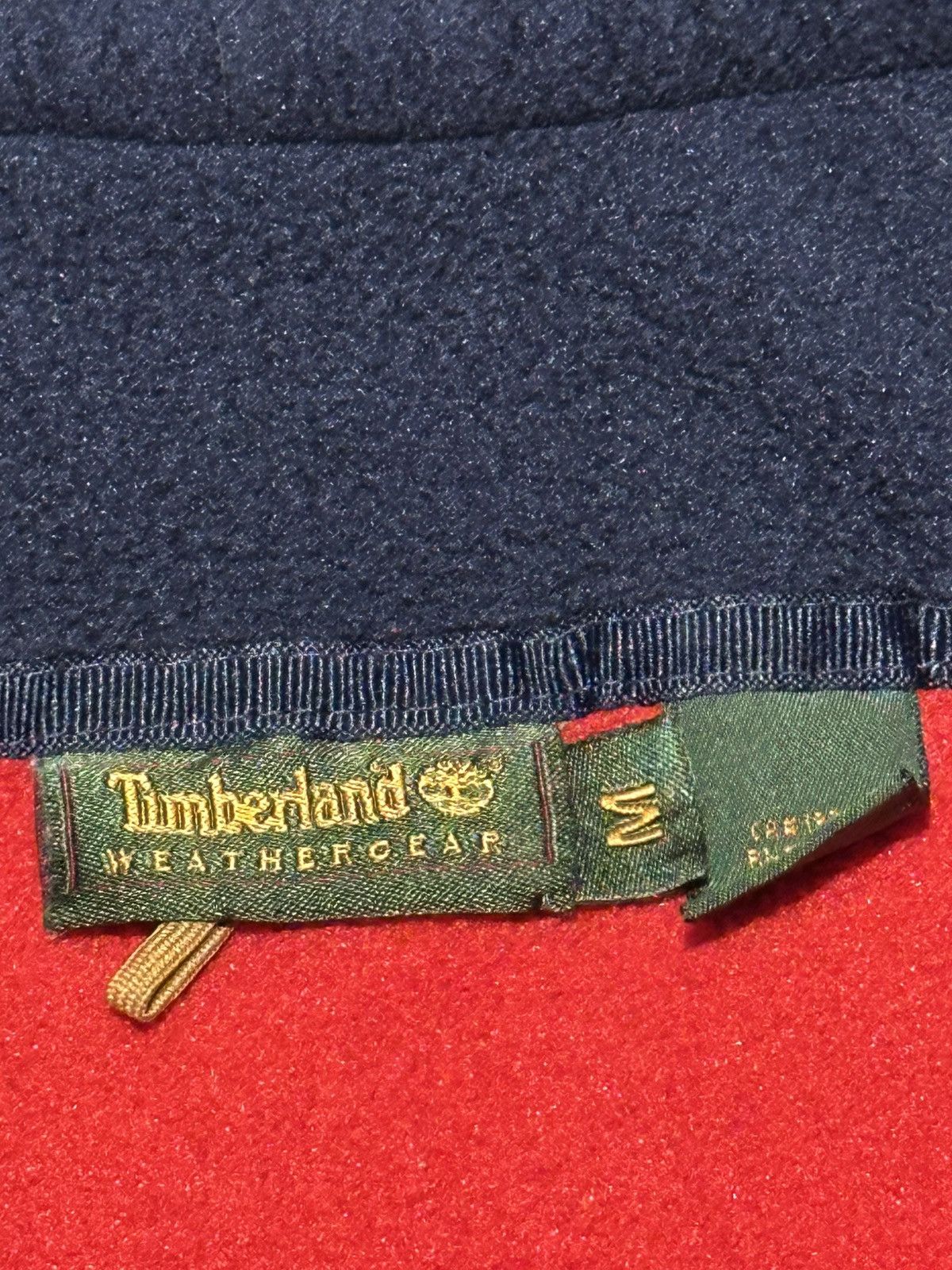Timberland Vintage Timberland Quarter zip pull over fleece Size US M / EU 48-50 / 2 - 5 Thumbnail