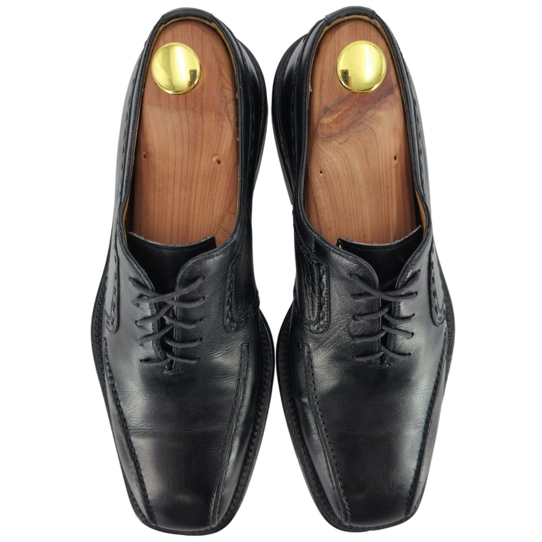Florsheim Florsheim Royal Imperial Black Leather Dress Shoe Mens 8W Size US 8 / EU 41 - 2 Thumbnail