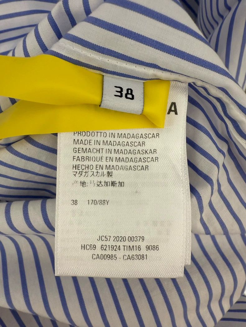 Balenciaga Balenciaga size 38 Letter on the back of striped shirt Size S / US 4 / IT 40 - 4 Thumbnail