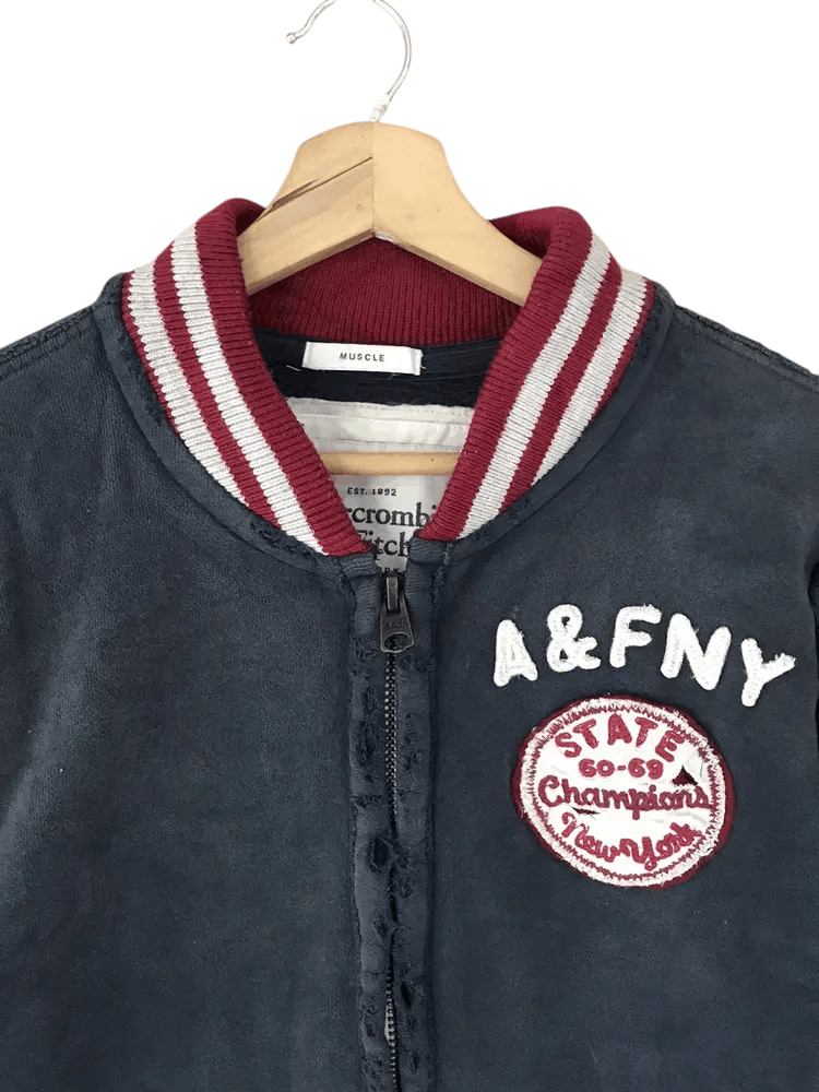 Abercrombie & Fitch Vintage Distressed Style Abercrombie & Fitch New York Size US L / EU 52-54 / 3 - 4 Thumbnail