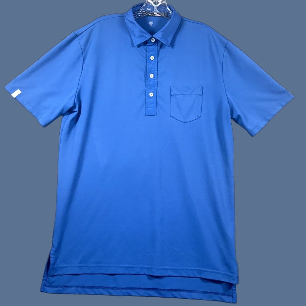 RLX Ralph Lauren RLX Ralph Lauren Mens Polo Golf Wicking Performance Stretch Size M Blue Size US M / EU 48-50 / 2 - 1 Thumbnail
