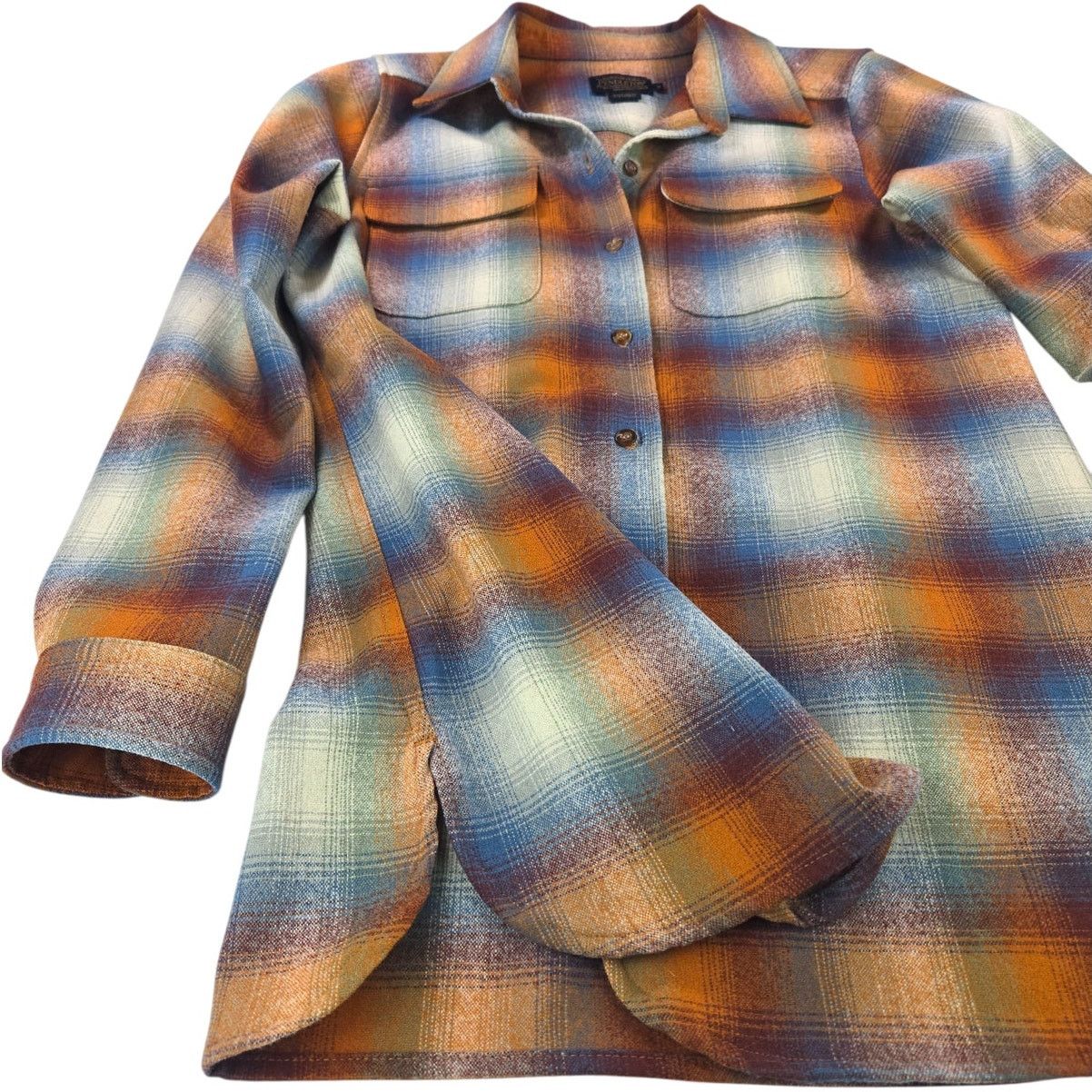Pendleton Pendleton | Wool, Plaid, Button Up Board Shirt | Size Small Size S / US 4 / IT 40 - 2 Thumbnail