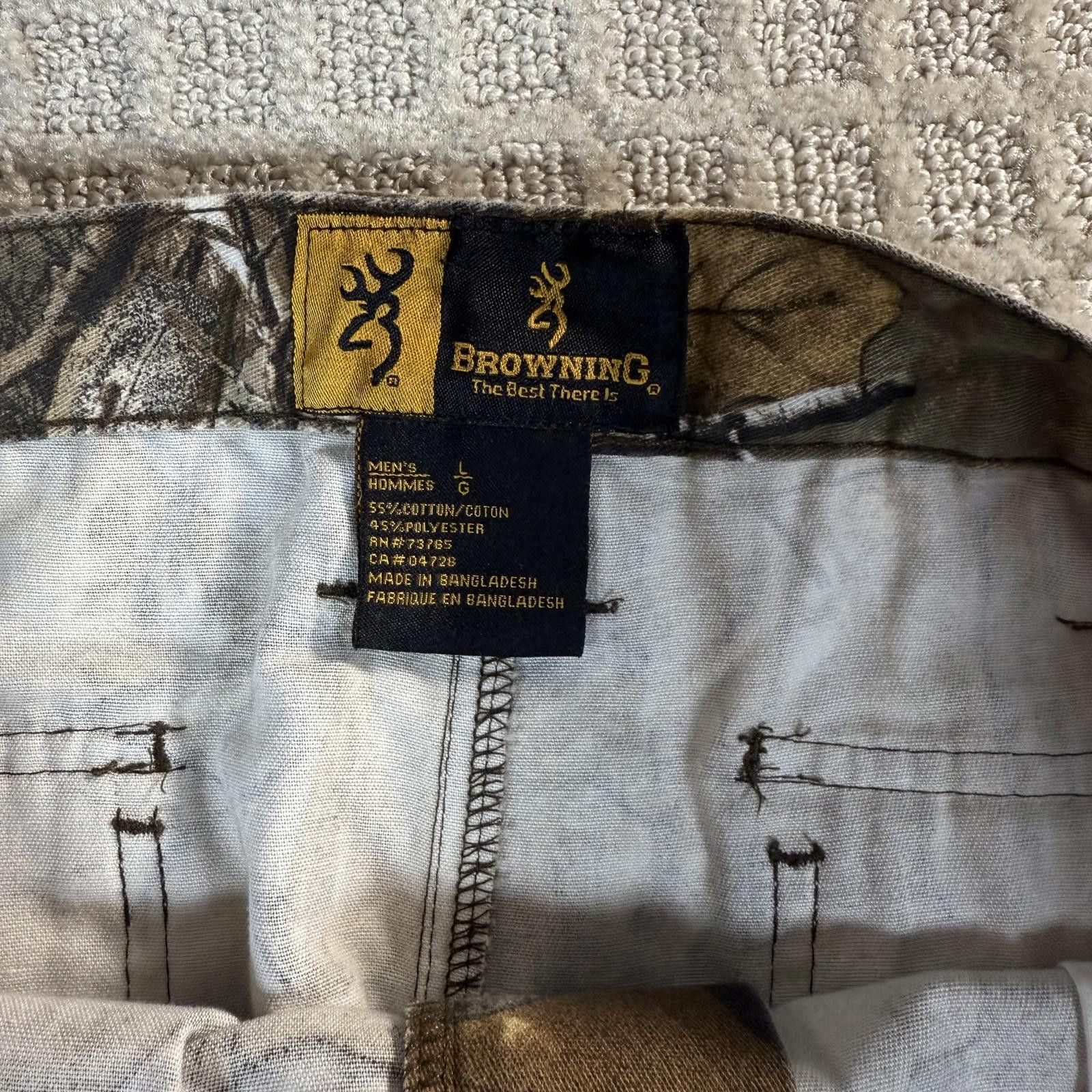 Other Browning Realtree Camo Cargo Pants Large 36x31 Size US 36 / EU 52 - 2 Thumbnail