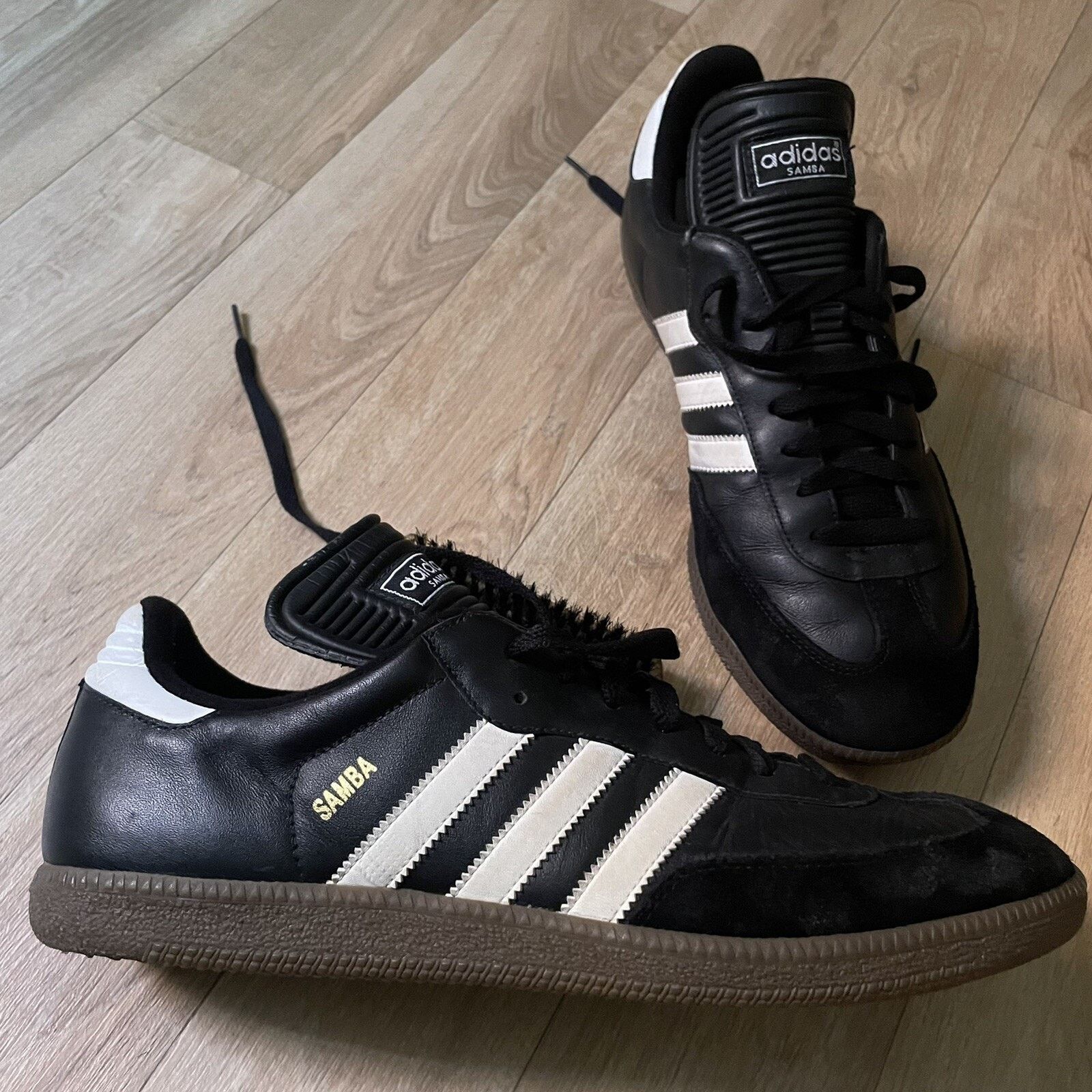 Adidas vintage Adidas Samba Shoes Training leather Sneakers Men Size US 12 / EU 45 - 1 Thumbnail