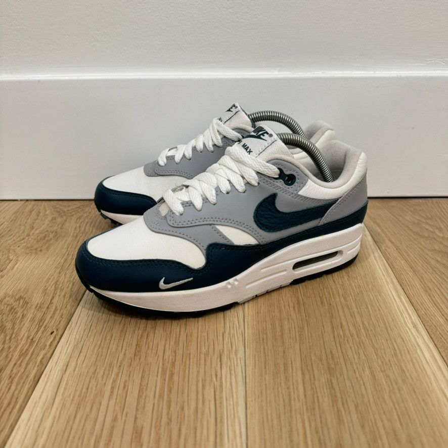 Nike Nike Air Max 1 Dark Teal Green/Wolf Grey Men's Size 4 2021 Size US 5.5 / IT 35.5 - 1 Thumbnail