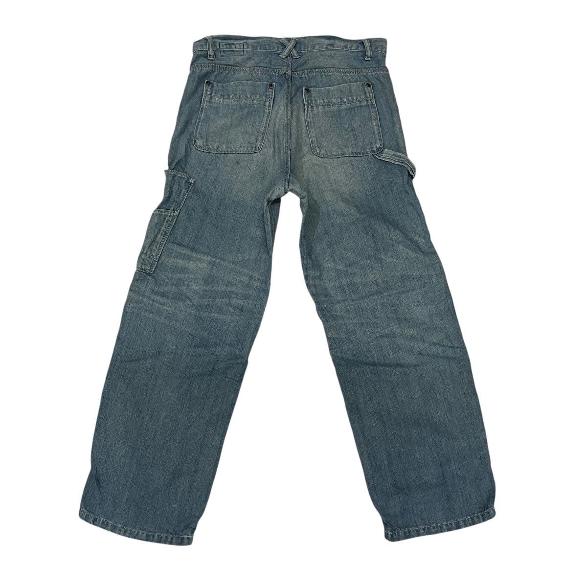 Japanese Brand Vintage Loisir Adieu Tristesse Workwear Denim Size US 33 - 7 Thumbnail