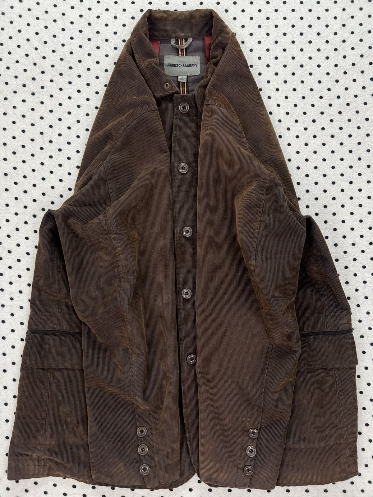 Johnston & Murphy Johnston & Murphy Corduroy Jacket Size US L / EU 52-54 / 3 - 6 Thumbnail