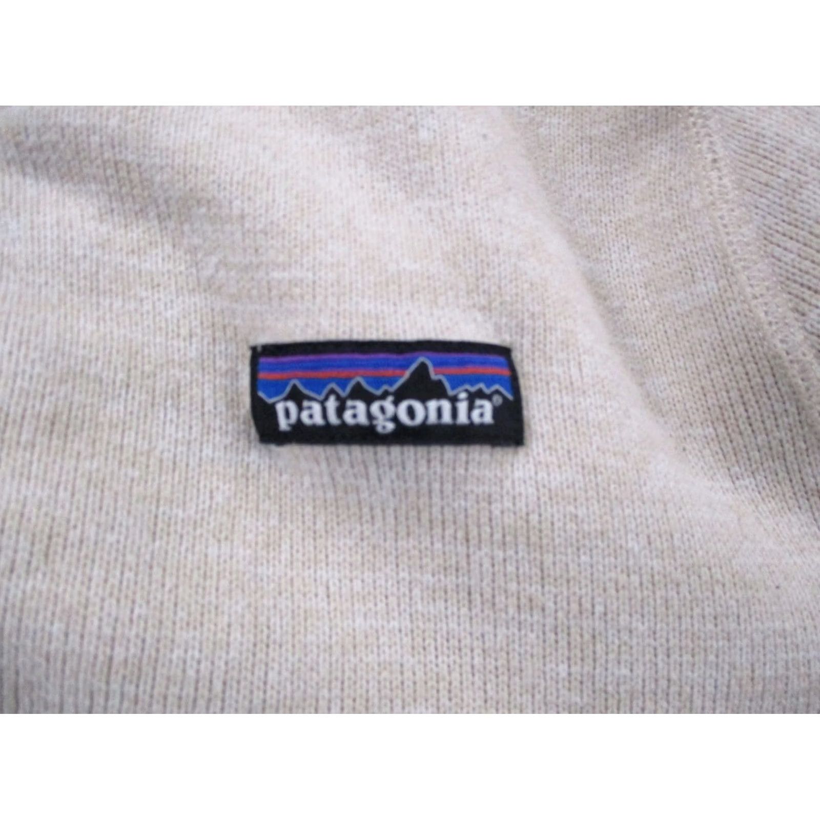 Patagonia Patagonia Jacket Women L Beige Fleece 1/4 Zip Windbreaker Pockets Outdoor 2020s Womens Size L / US 10 / IT 46 - 6 Thumbnail