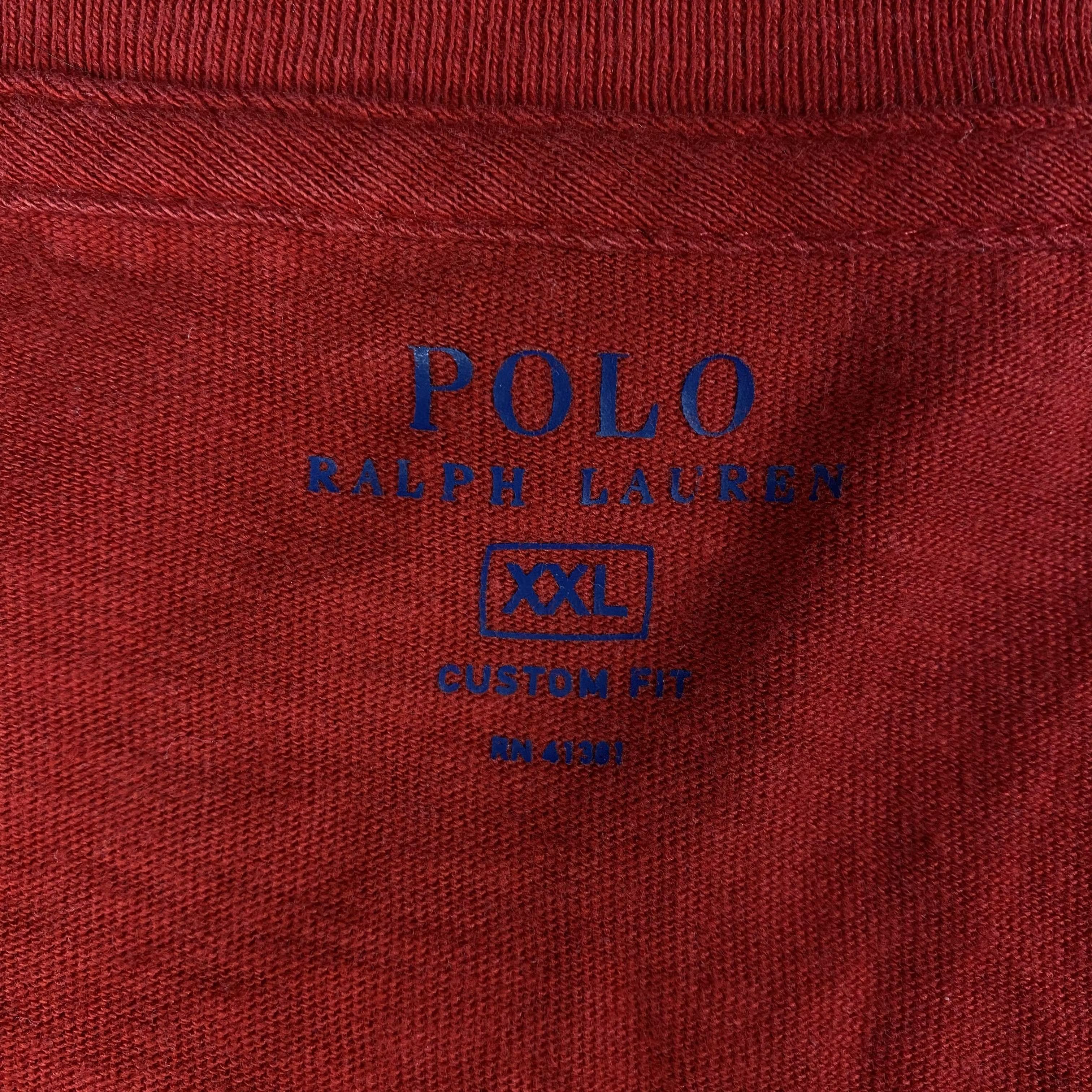 Polo Ralph Lauren Mens T Shirt Polo Ralph Lauren Size XXL Big Logo Size US XXL / EU 58 / 5 - 4 Thumbnail
