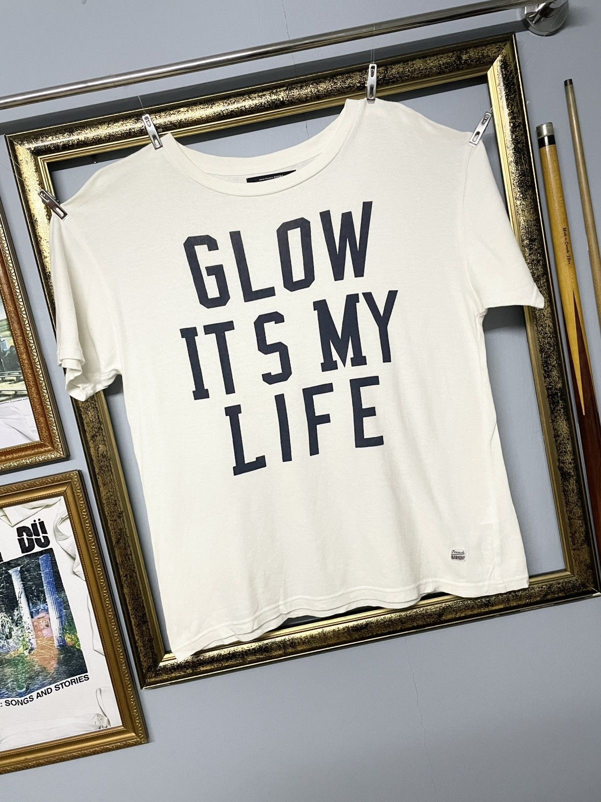 Japanese Brand Vintage Japan Designer Urban Research ‘Glow Its My Life’ Tee Size US M / EU 48-50 / 2 - 2 Thumbnail