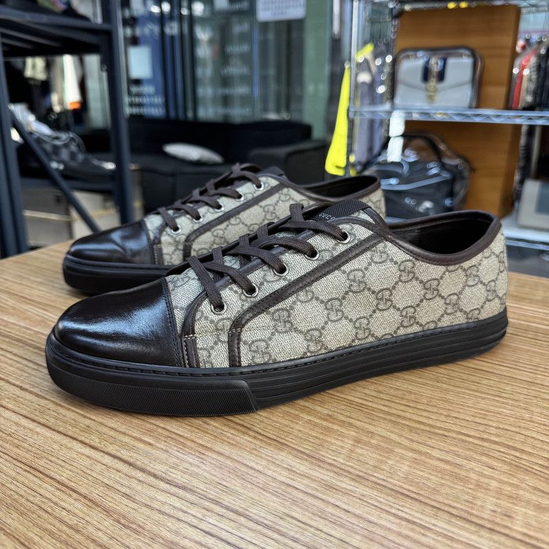 Gucci Stylish Casual Brown Sneakers 0079