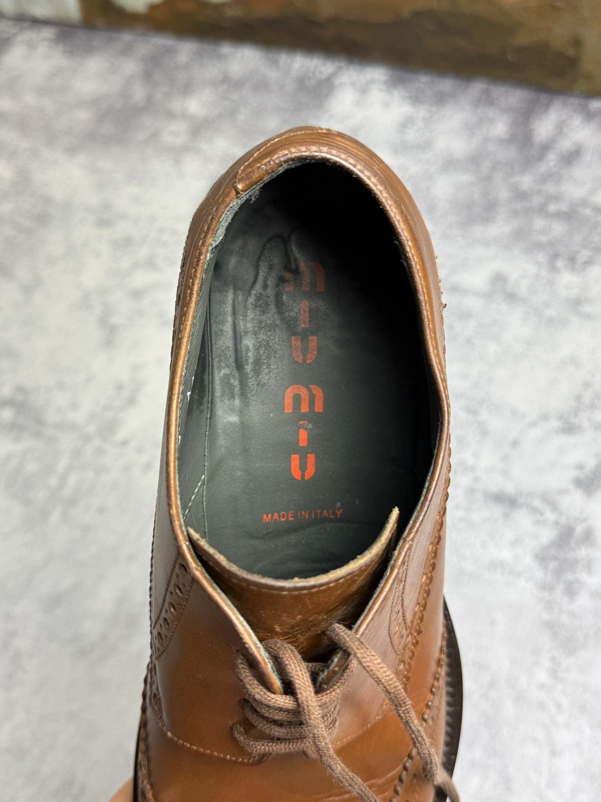 ＊miumiu
＊マドラスゴートレザーロングウォレット New Balance 530 x Miu Miu Open Back Sneaker - Beige - E-SEVEN STORE