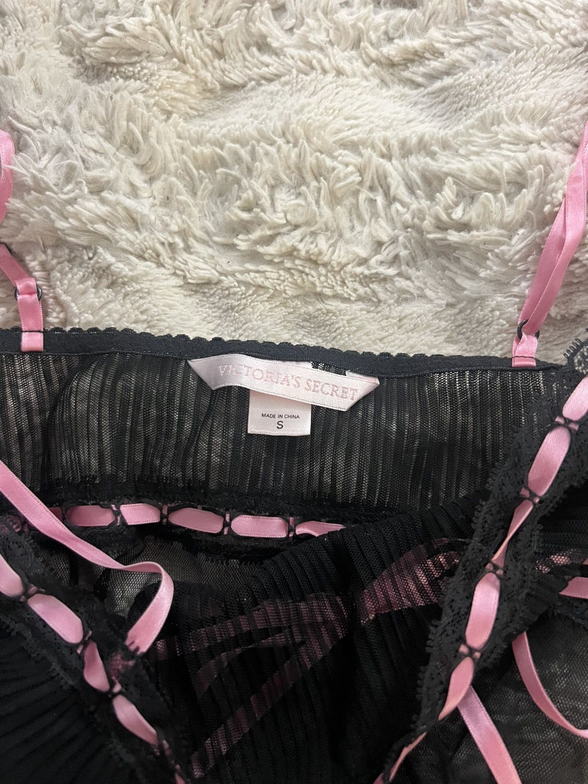Victoria's Secret Victoria’s Secret Black Sheer Babydoll Top Small Size S / US 4 / IT 40 - 3 Thumbnail