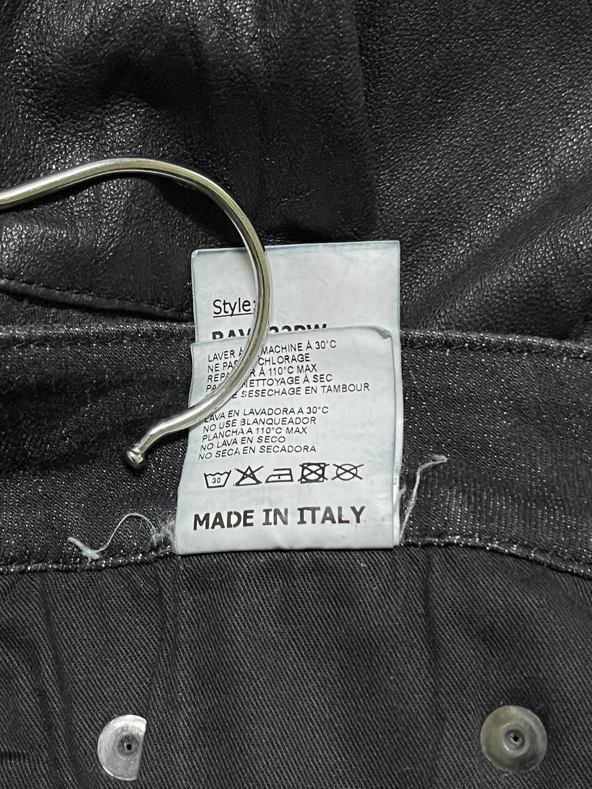 R13 R13 Black Chaps Jeans Size 30" / US 8 / IT 44 - 23 Thumbnail