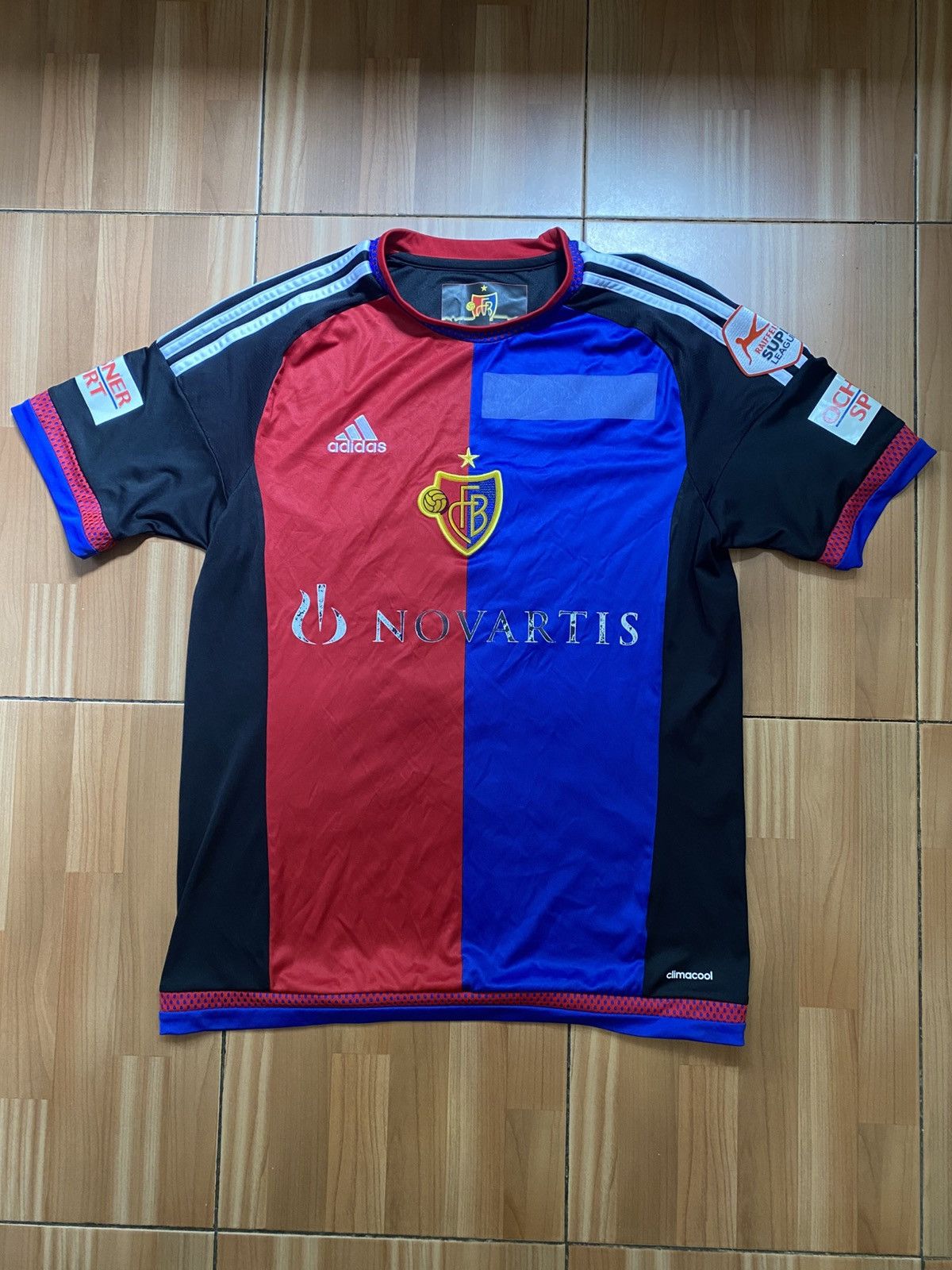 Adidas FC Basel 2016/17 Home Football Shirt Soccer Jersey