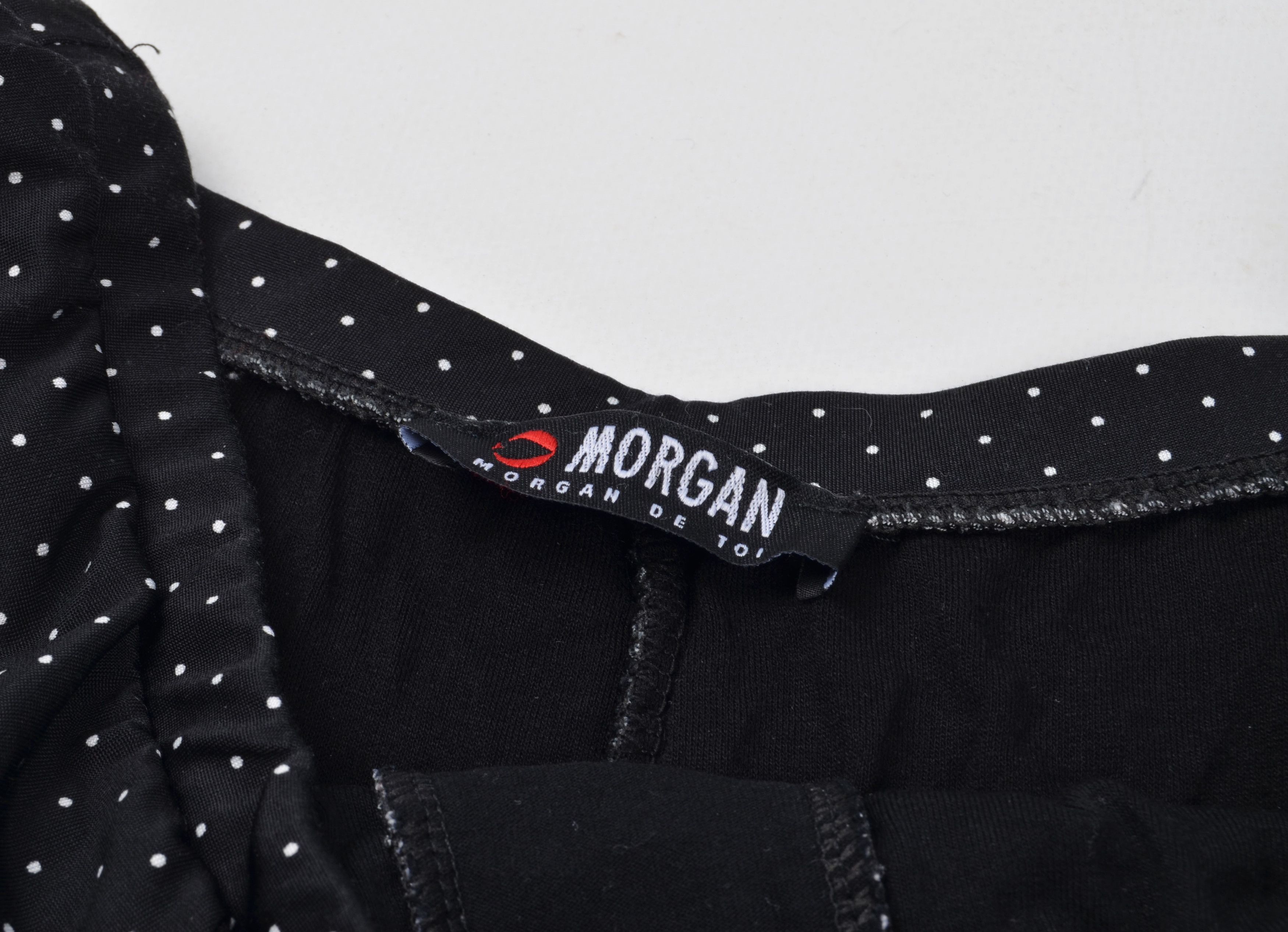 Designer × Morgan Homme Vintage Morgan de Toi Y2K Strapless Polka Dot Mini Dress Size S / US 4 / IT 40 - 7 Thumbnail