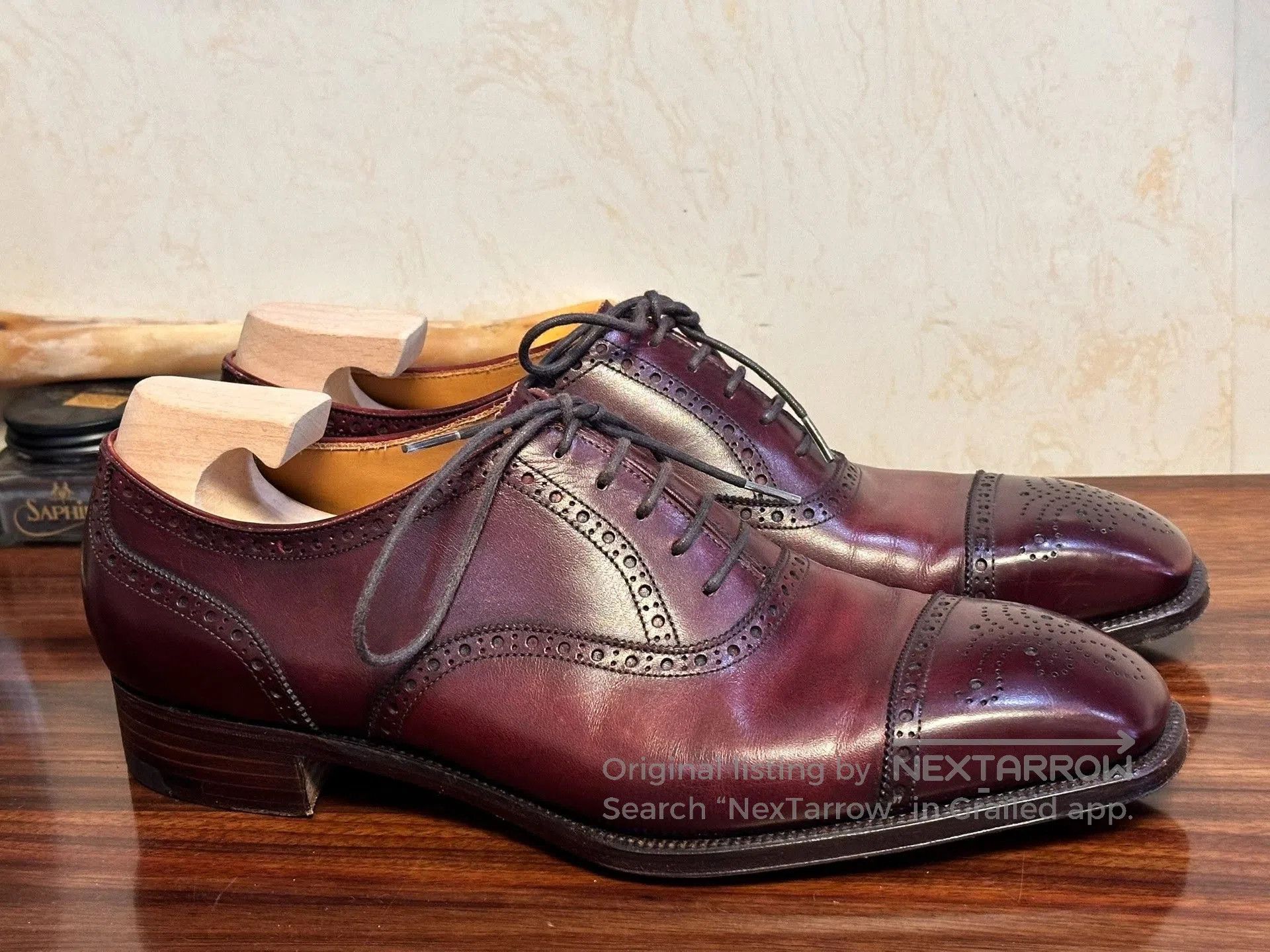 Vintage JIMJUN Oxford Dress Shoes. Size US 9.5 / EU 42-43 - 2 Thumbnail