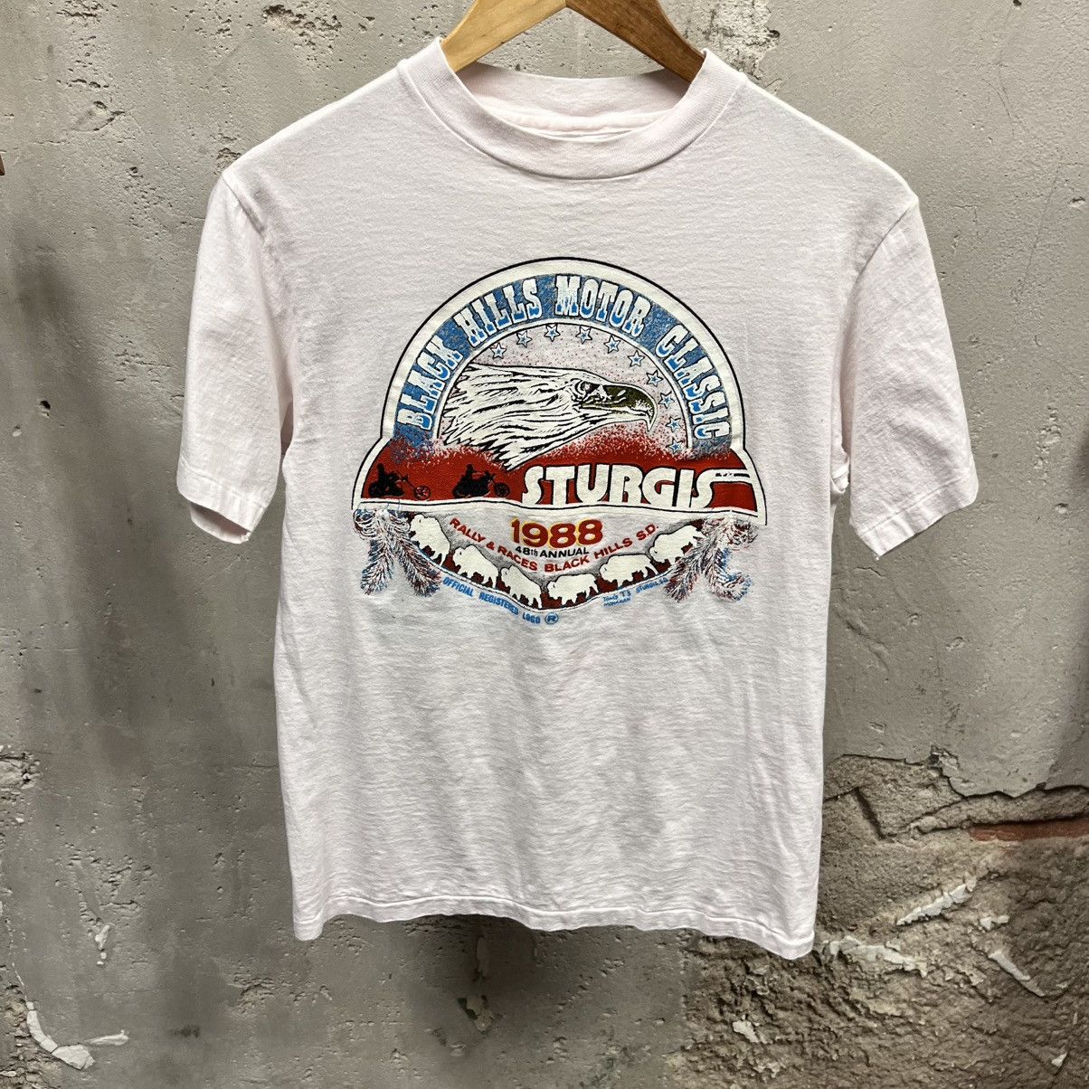 Other Vintage 1988 Sturgis Bike Rally 48th Annual Ride T-Shirt Size US M / EU 48-50 / 2 - 1 Thumbnail