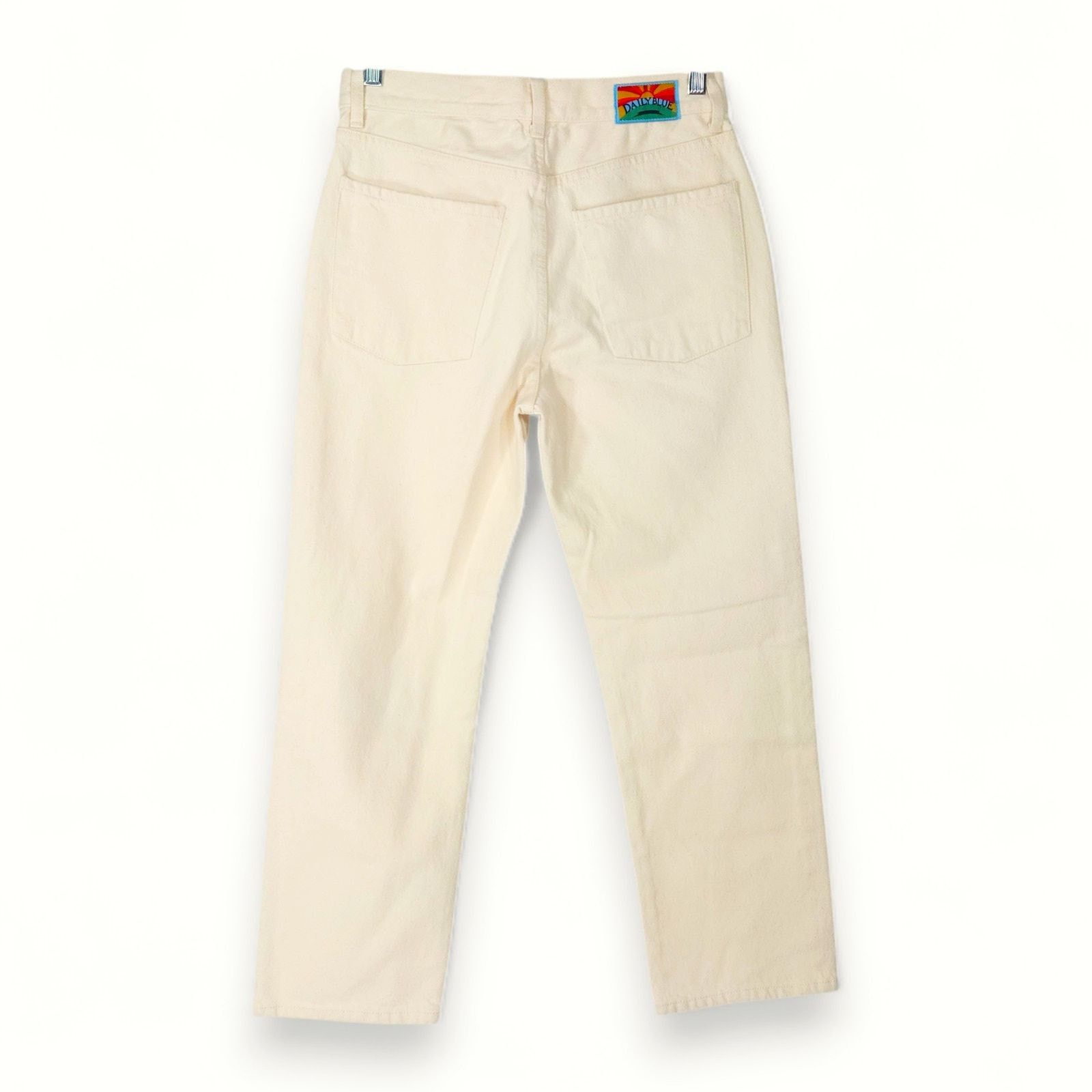 AG Adriano Goldschmied Daily Blue Adriano Goldschmied Hype Crop Jeans Denim 28x25 Size 28" / US 6 / IT 42 - 4 Thumbnail