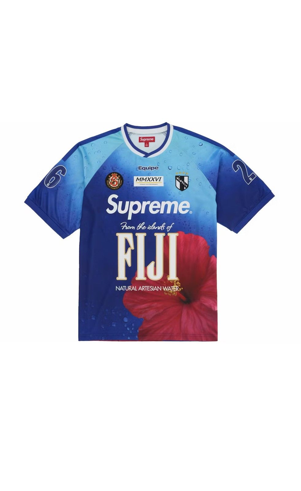 Supreme Supreme Fiji Soccery Jersey Sz XL Size US XL / EU 56 / 4 - 1 Thumbnail
