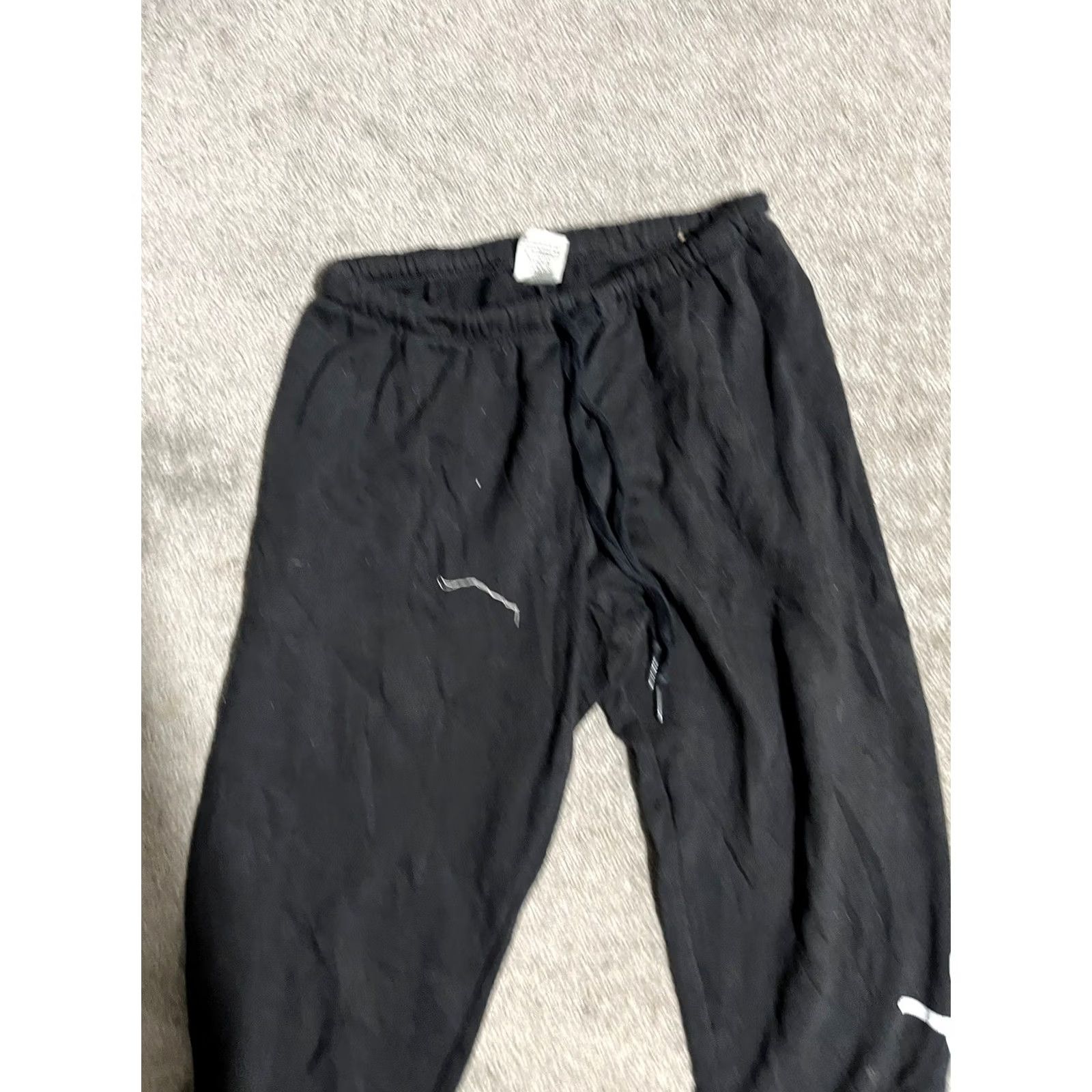 Victoria's Secret Victoria's Secret PINK Sweatpants Women Size XS Black Graphic Size 26" / US 2 / IT 38 - 2 Thumbnail