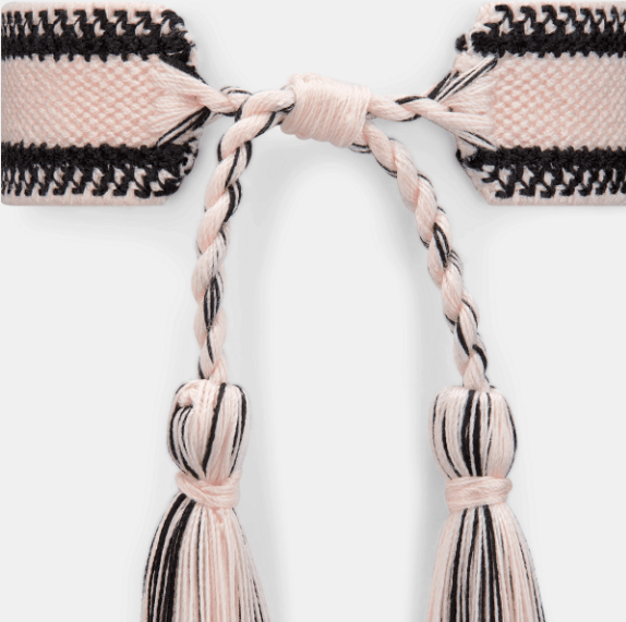 Dior o1w1db10126 B2634W Size :OS/Bracelet Set in Pale Pink/Black Size ONE SIZE - 4 Thumbnail