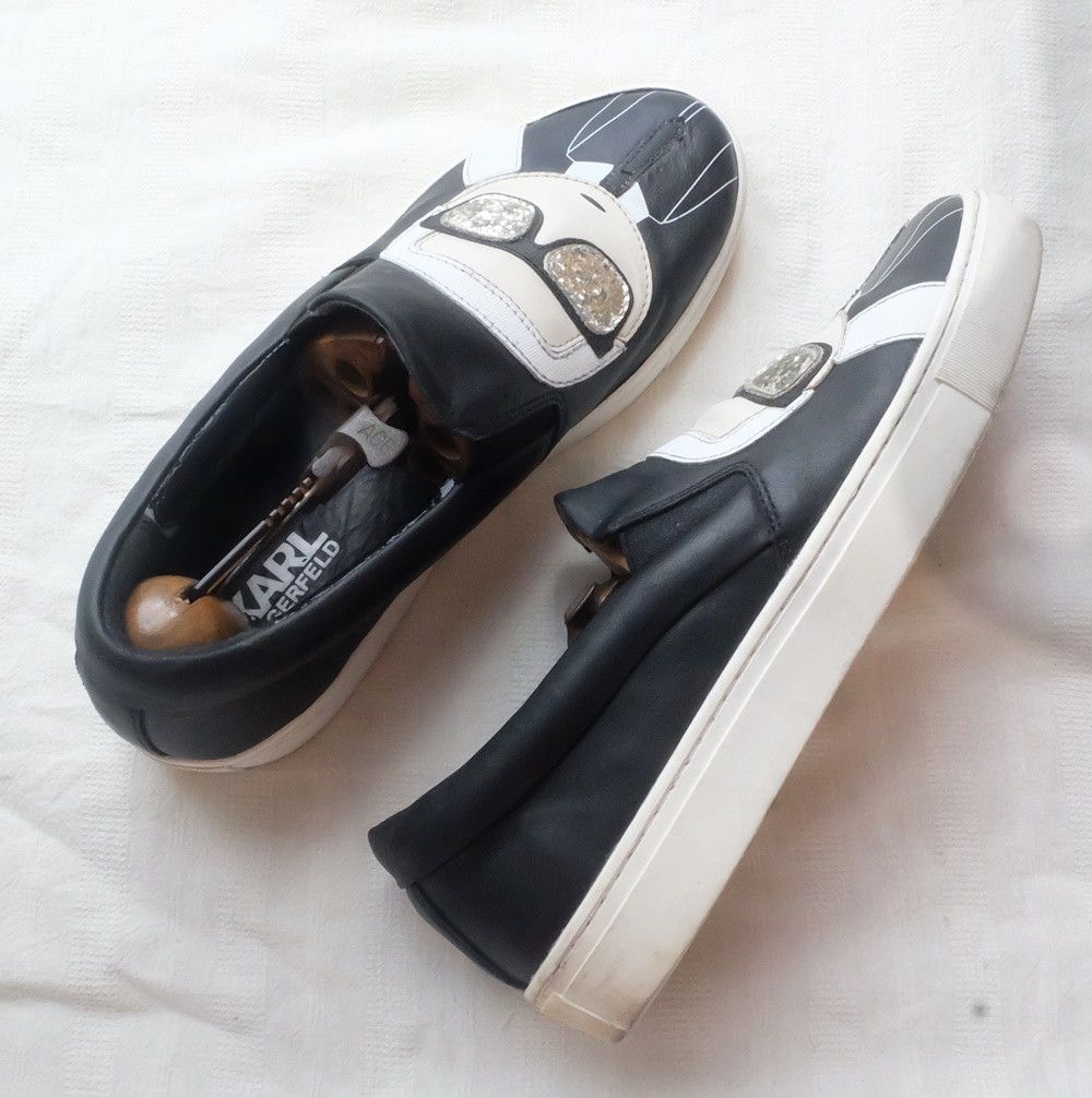 Karl Lagerfeld Karl Lagerfeld Slip-On Shoes Size US 9 / EU 42 - 6 Thumbnail