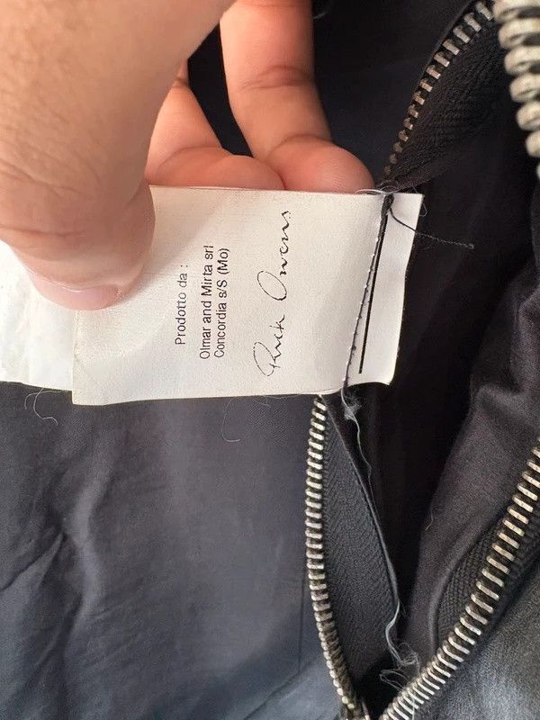 Rick Owens Rick Owens Leather Jacket Size US S / EU 44-46 / 1 - 6 Thumbnail