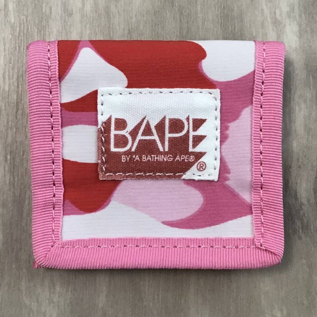 Bape BAPE ABC camo pink coin case wallet a bathing ape NIGO Size ONE SIZE - 1 Thumbnail