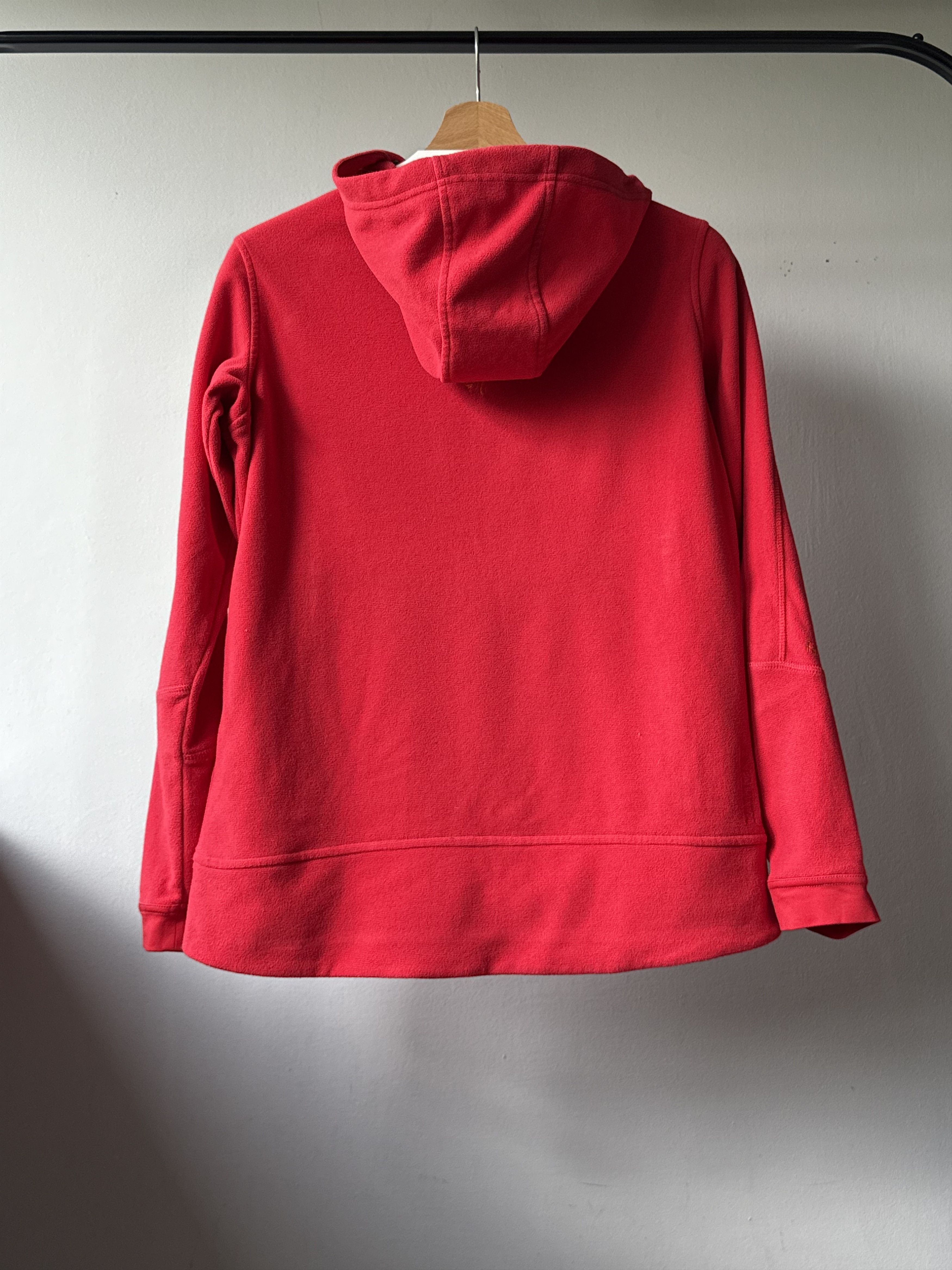 Norrona Norrona Falketind Warm1 Red Polartec Fleece Outdoor Hoodie Size M / US 6-8 / IT 42-44 - 2 Thumbnail
