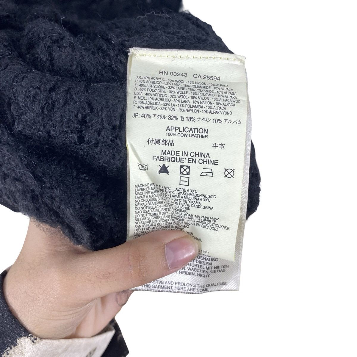 Diesel DIESEL CHUNKY LOOP Knit Mohair Sweater Pullover Grunge Size S / US 4 / IT 40 - 10 Thumbnail