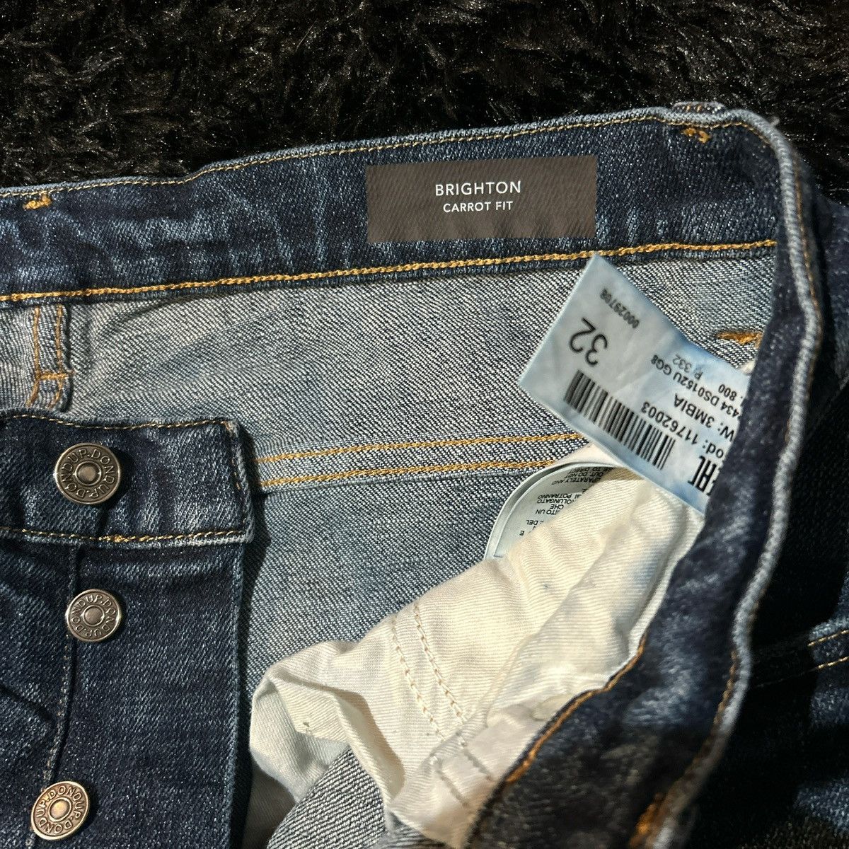 Dondup Dondup blue jeans, Brighton carrot fit, luxury jeans Size US 32 / EU 48 - 6 Thumbnail