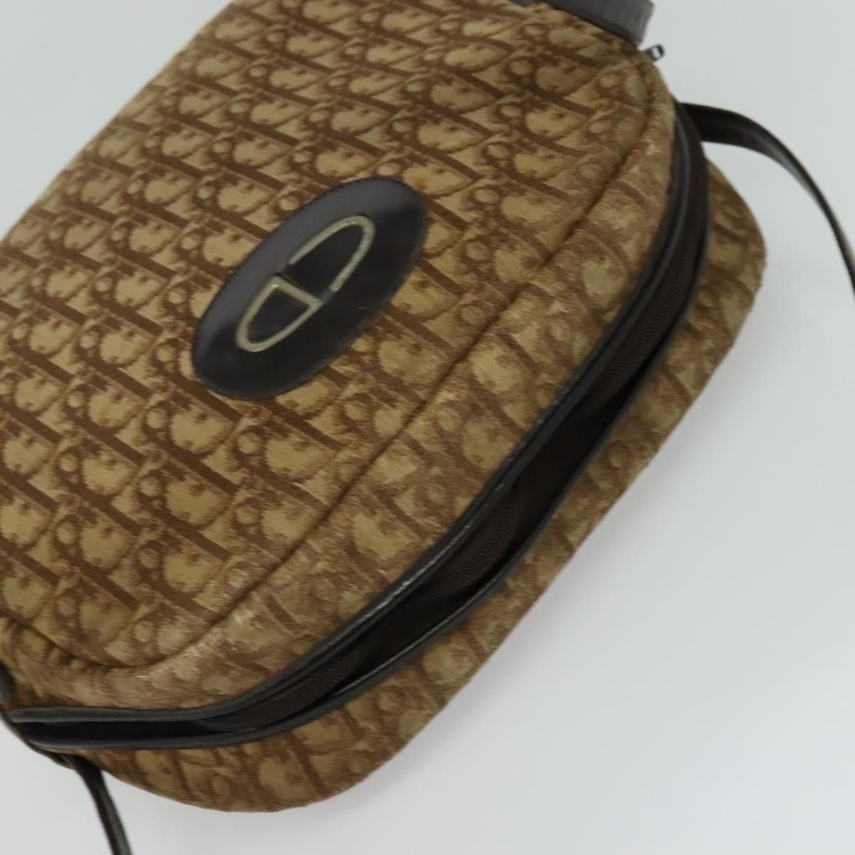 Dior DIOR Trotter Canvas Shoulder Bag Brown Size ONE SIZE - 6 Thumbnail
