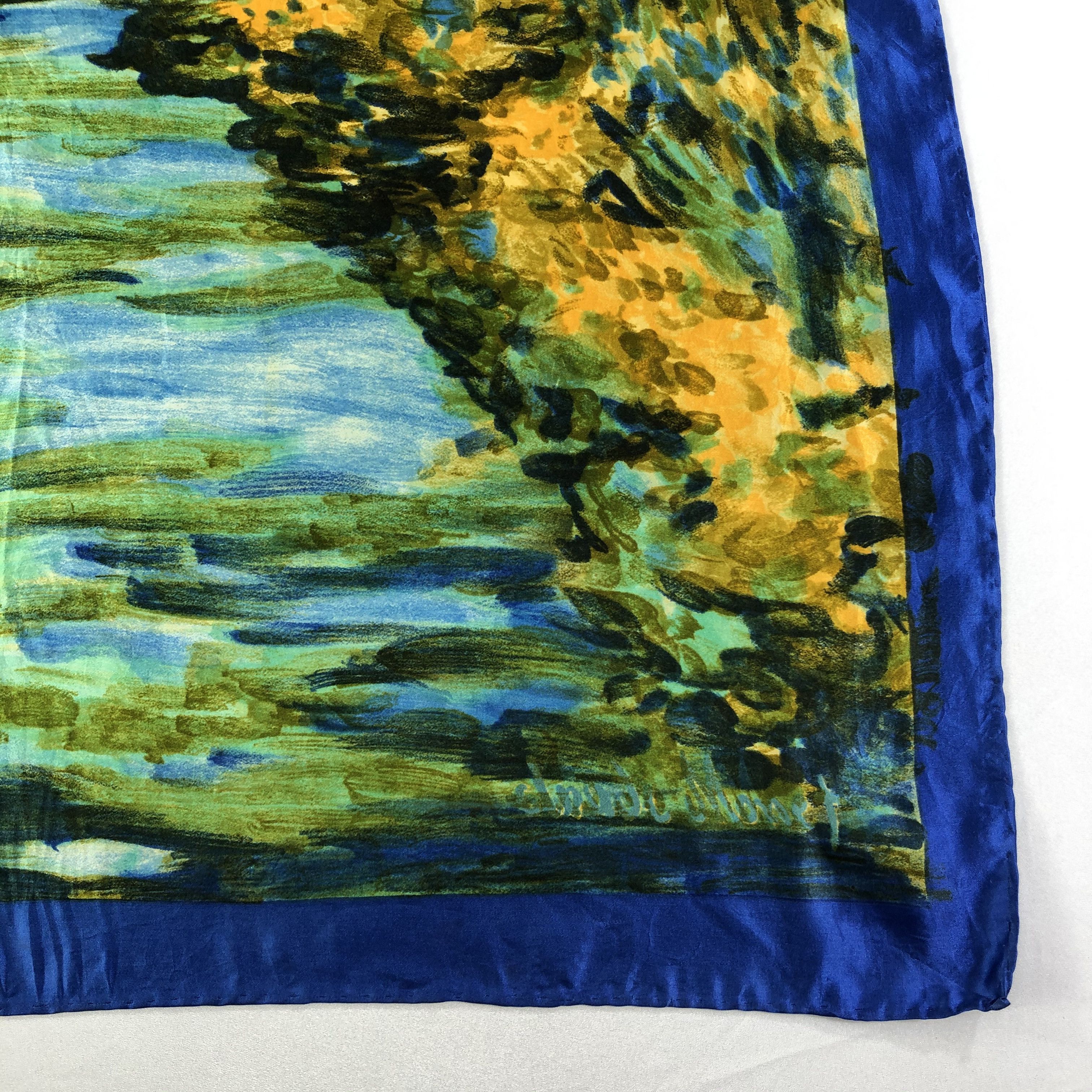 Vintage Vintage Silk Scarf Size ONE SIZE - 4 Thumbnail
