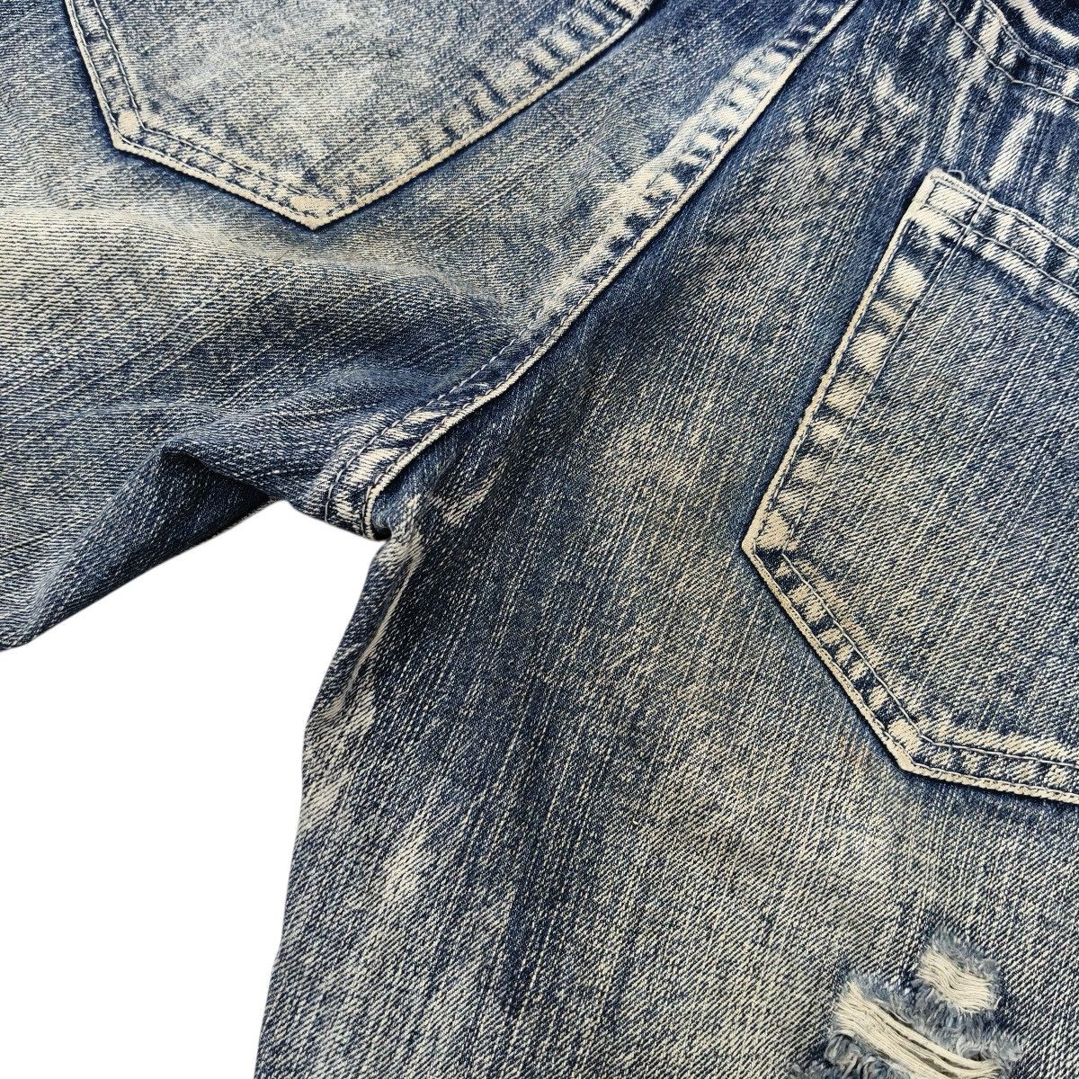 Japanese Brand Vintage Y2K Japanese Colza Paint Splatter Distressed Jeansp Size US 28 / EU 44 - 7 Thumbnail