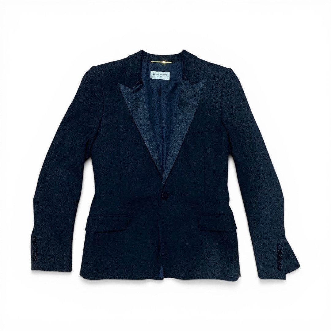 Saint Laurent Paris Saint Laurent Paris Hedi Slimane Wool Blazer Size S / US 4 / IT 40 - 1 Thumbnail