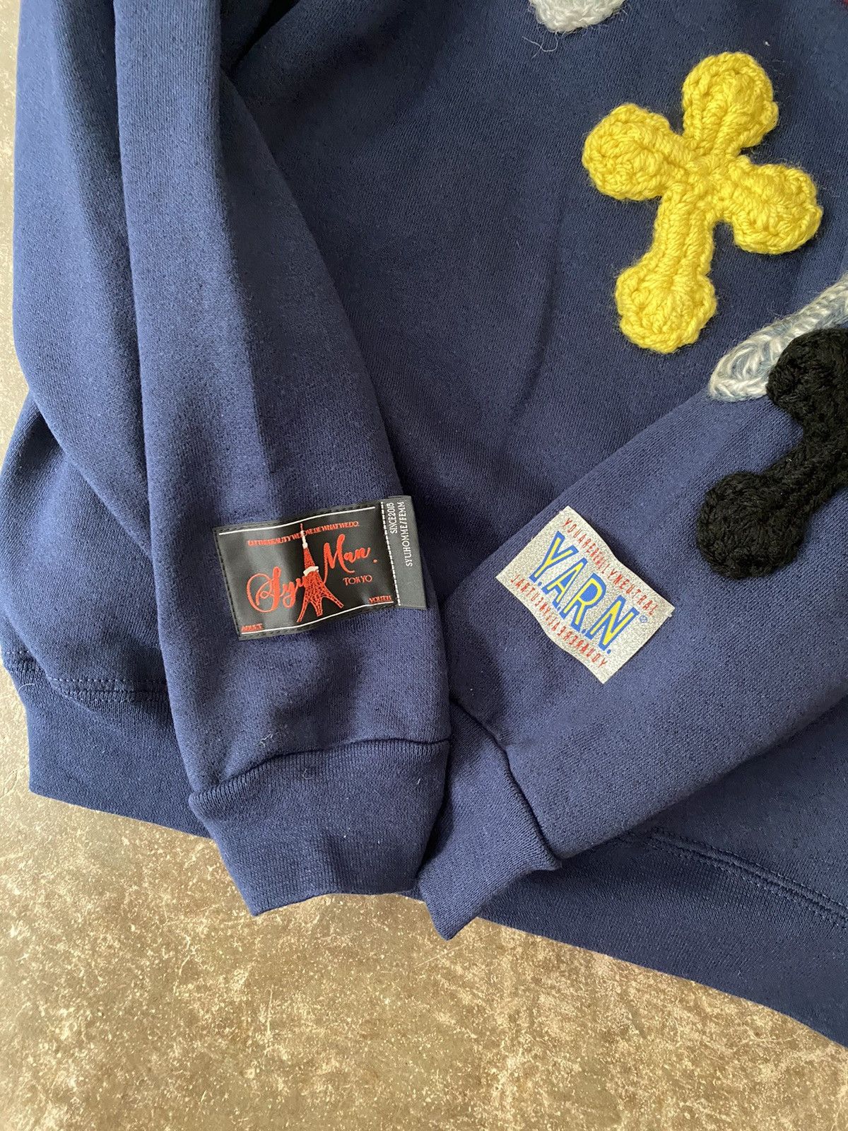 Japanese Brand Yarn x Syuman Hoodie Chrome Hearts Stone Island Kapital Size US L / EU 52-54 / 3 - 8 Thumbnail