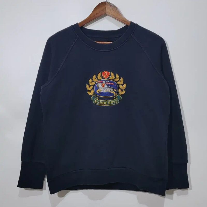 Burberry Burberry Black Cotton Women's Sweatshirt Size M / US 6-8 / IT 42-44 - 1 Thumbnail