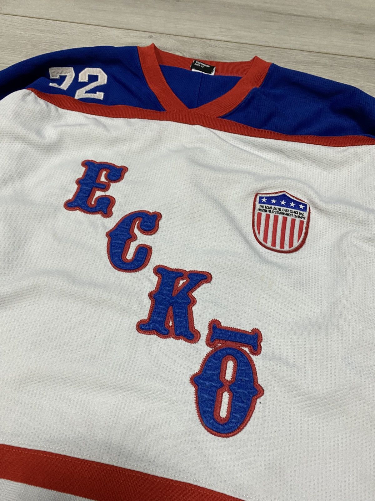 Ecko Unltd. Vintage Ecko Unltd. Seven Deuce Frozen Four Sponsered Jersey Size US L / EU 52-54 / 3 - 4 Thumbnail