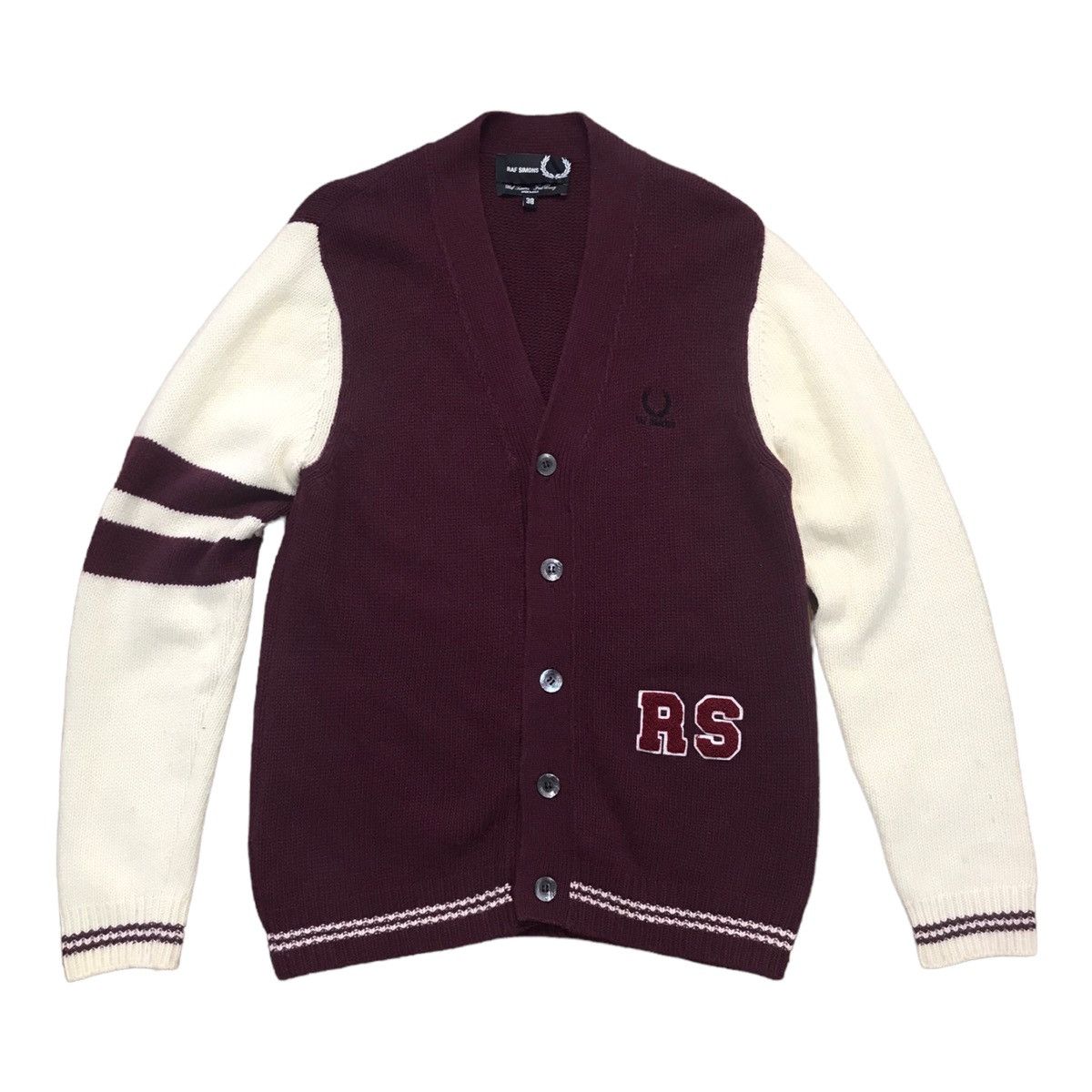 Raf Simons Fred Cardigan Raf Simons Fred Perry Cardigan Raf Simons