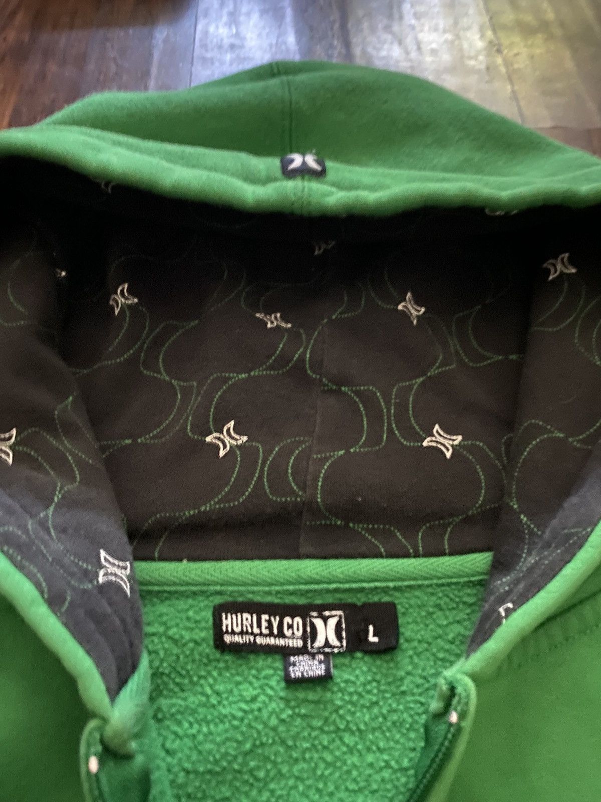Hurley × Vintage Vintage Hurley Zipup Size US L / EU 52-54 / 3 - 4 Thumbnail
