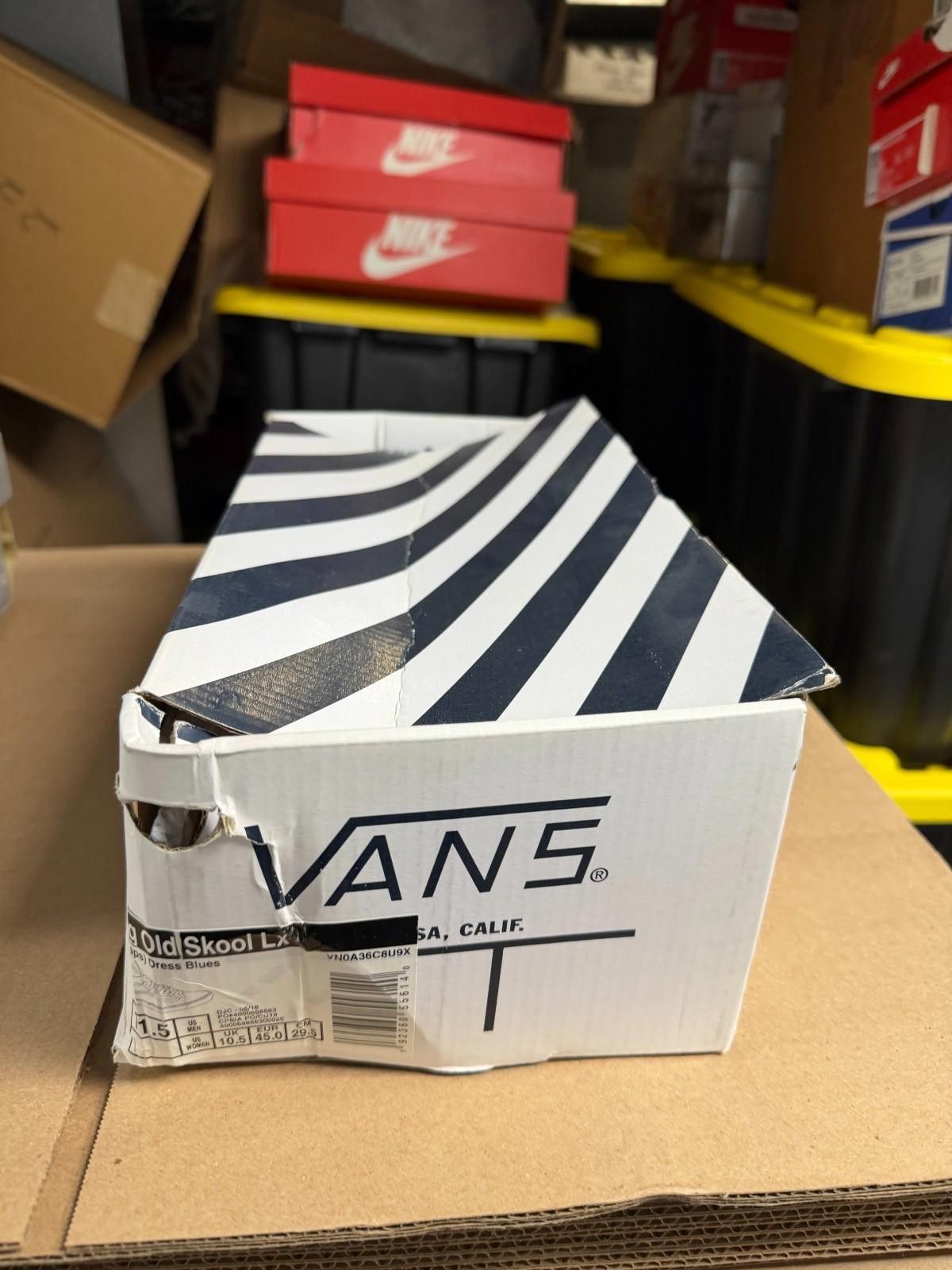 Vans Size 11.5 - WTAPS x Vans Old Skool LX Dress Blues Size US 11.5 / EU 44-45 - 4 Thumbnail