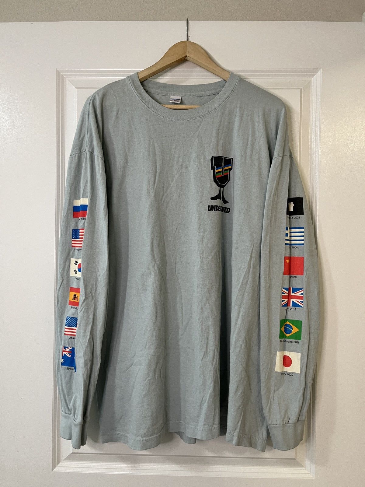 Undefeated Blue/Grey Undefeated Long Sleeve, XL Size US XL / EU 56 / 4 - 1 Thumbnail