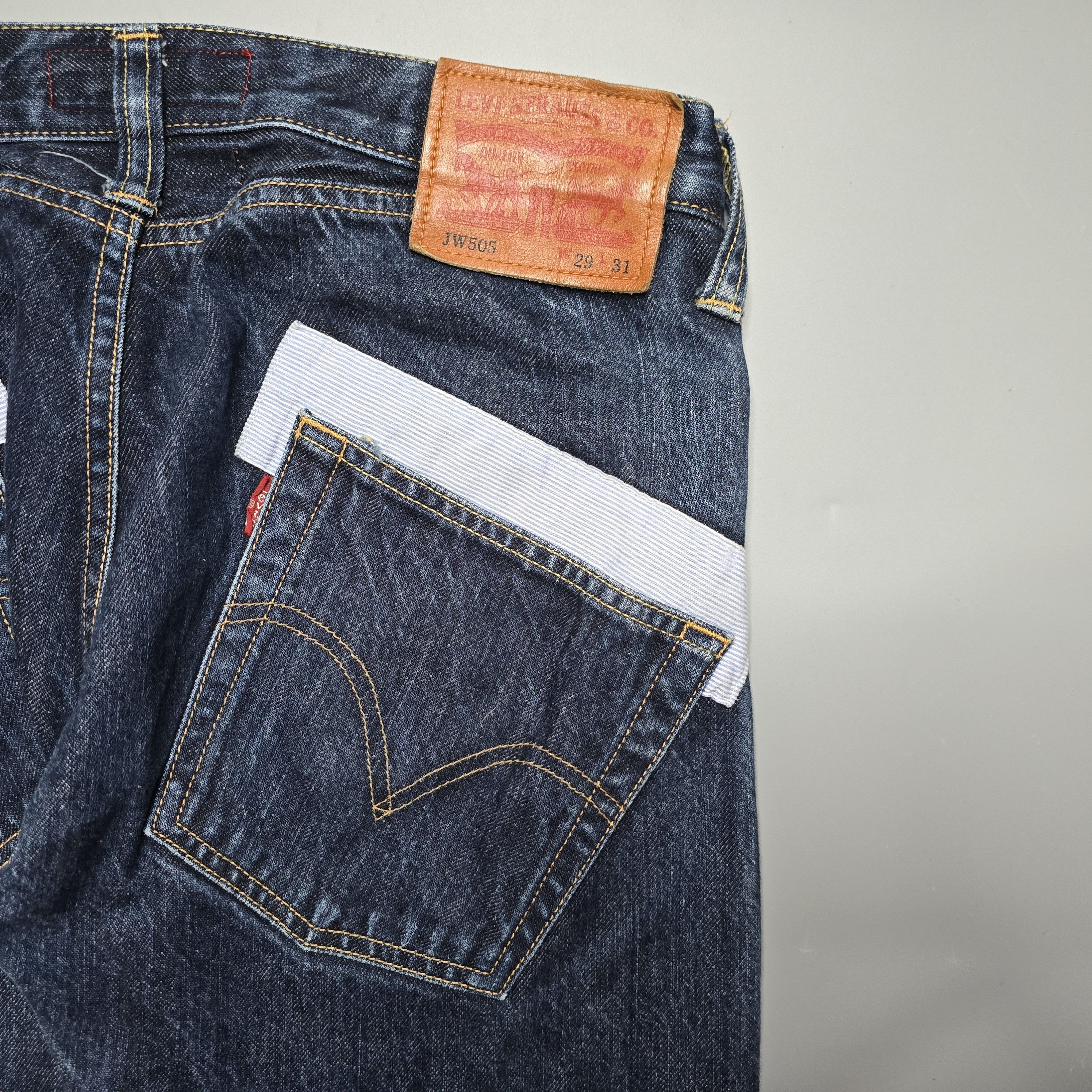 Comme des Garcons × Junya Watanabe Levi's x Junya Watanabe Man - 2012 Reworked Jeans Size US 28 / EU 44 - 9 Thumbnail