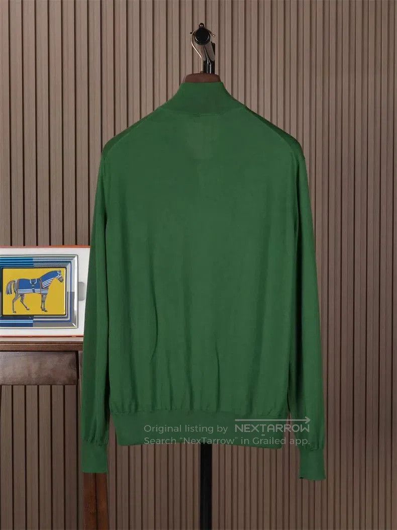 Loro Piana Loro Piana GOK Full Zip Knit Sweater. Size US L / EU 52-54 / 3 - 3 Thumbnail