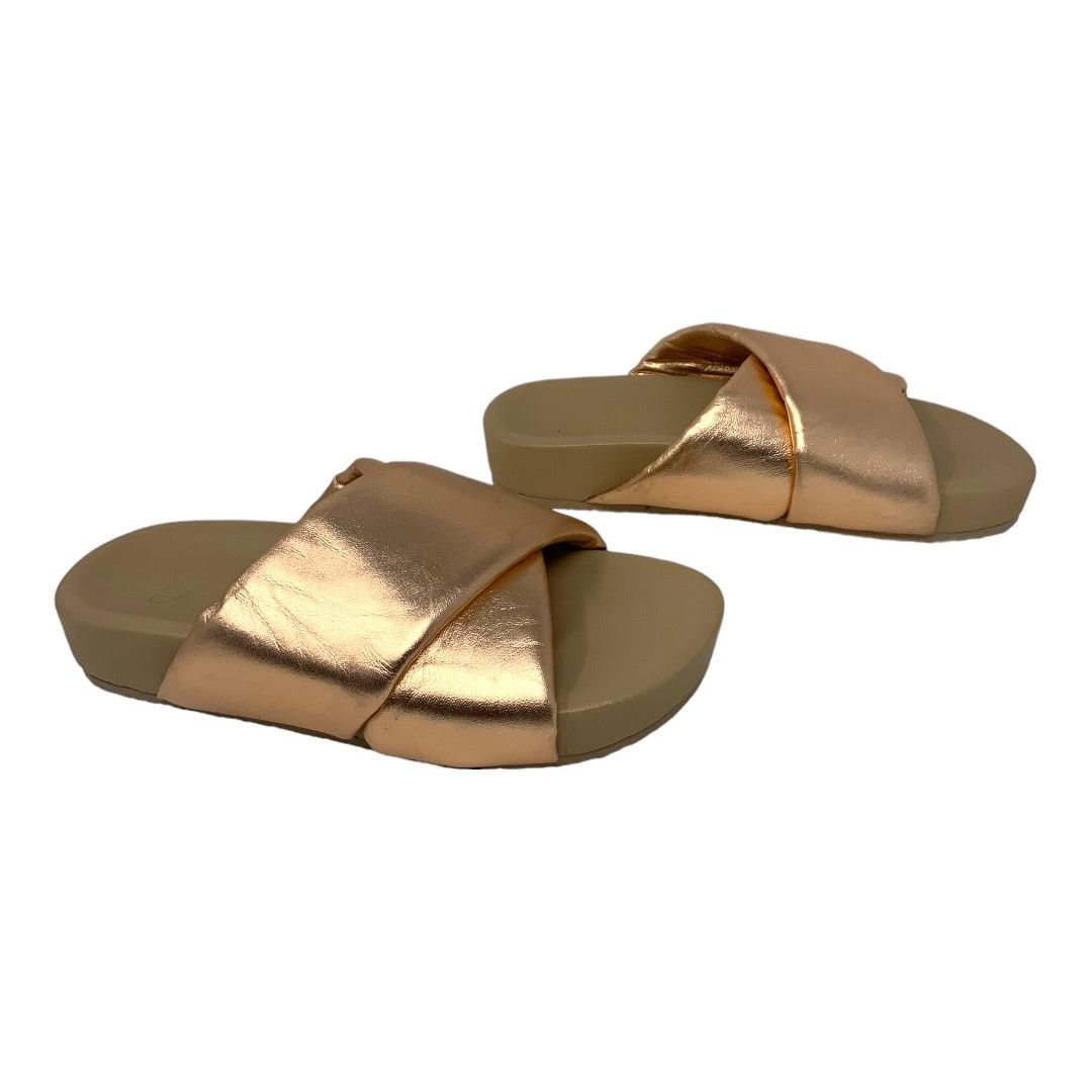 Seychelles Seychelles Heartfelt Metallic Slide Sandal Sz 6 NWT $109 MSP Size US 6 / IT 36 - 3 Thumbnail