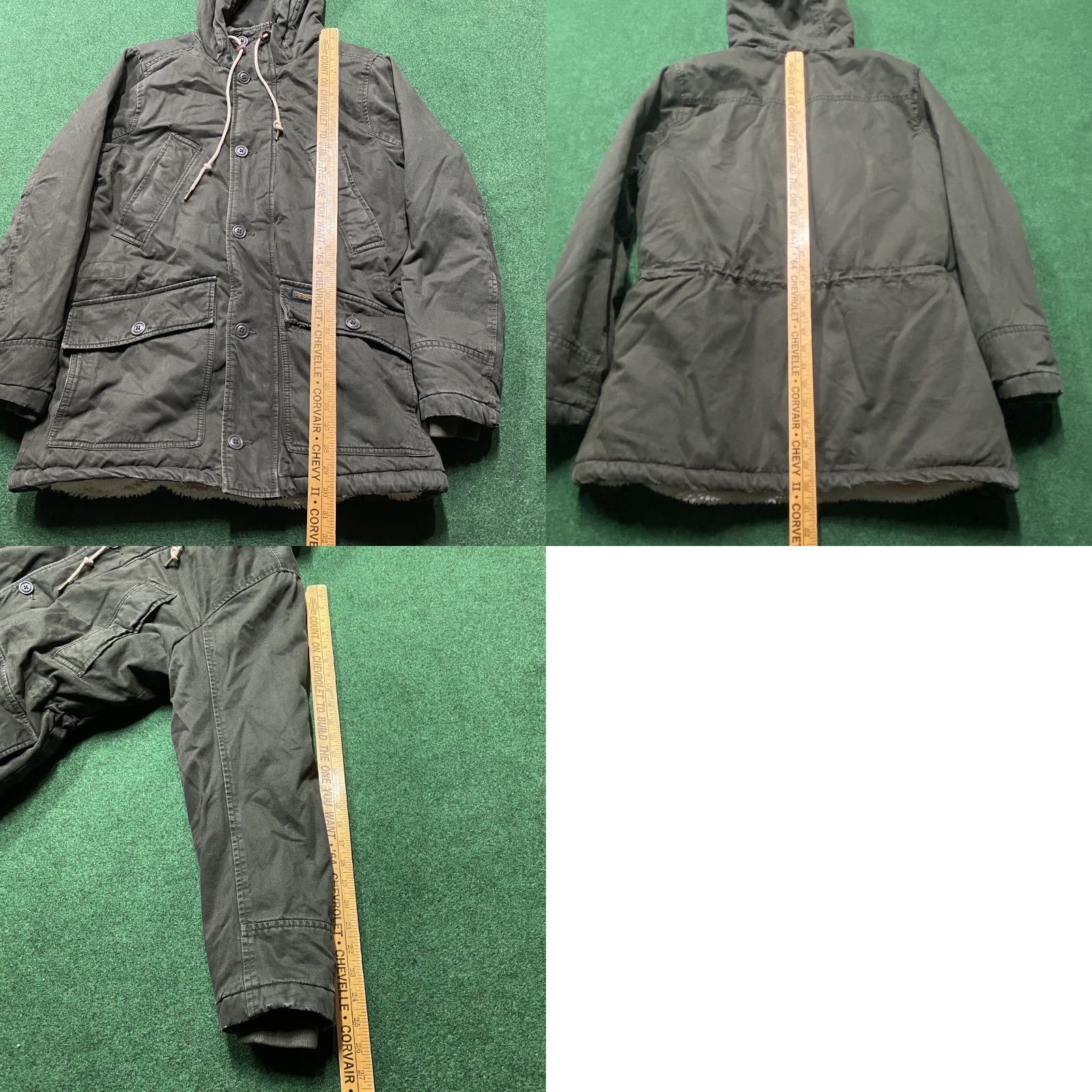 Abercrombie & Fitch VINTAGE Abercrombie & Fitch Jacket Mens S Green Military Style Parka Coat Size US S / EU 44-46 / 1 - 8 Thumbnail