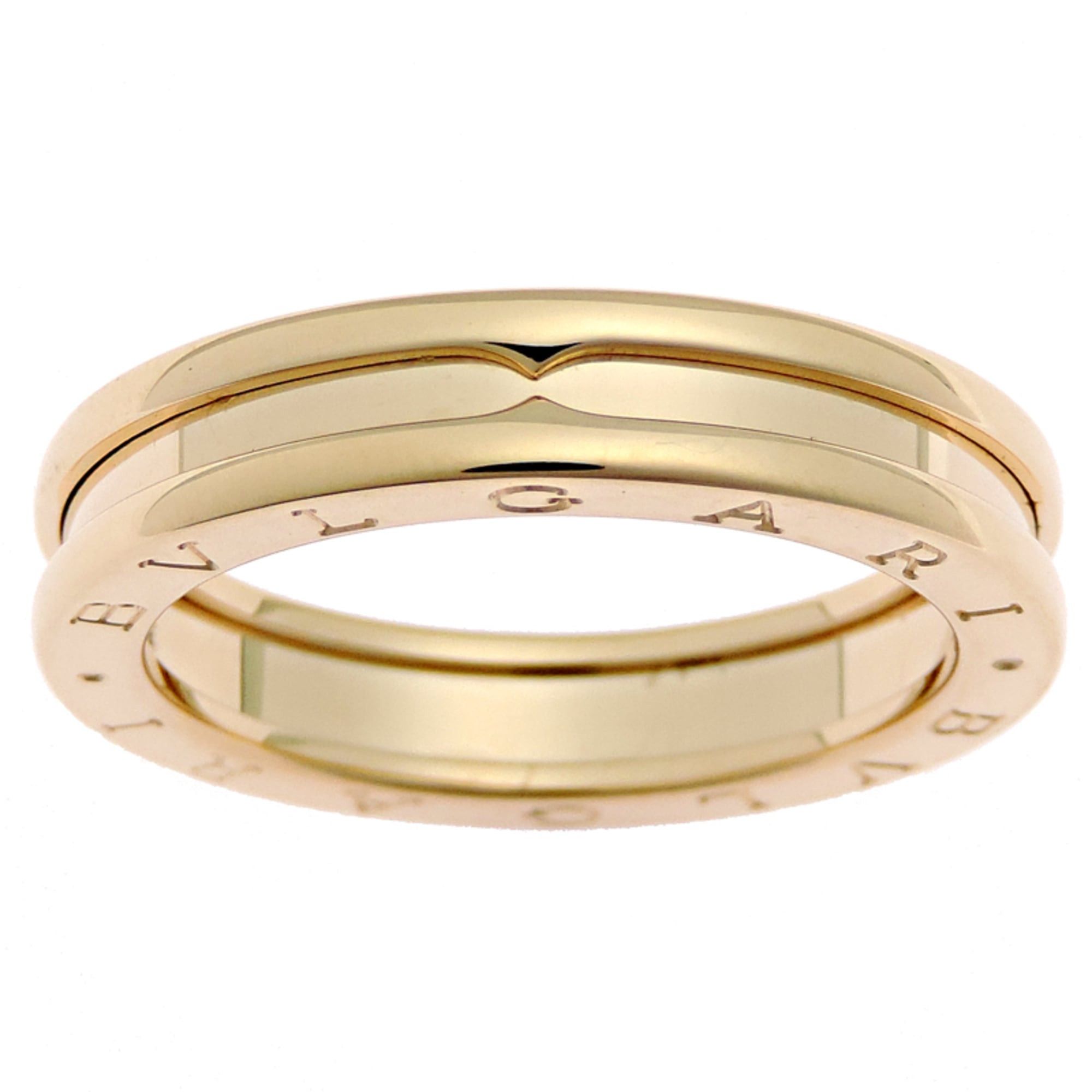 Bvlgari Bvlgari B.zero1 1 Band #63 Women's and Men's Ring in 750 Yellow Gold Size ONE SIZE - 1 Thumbnail