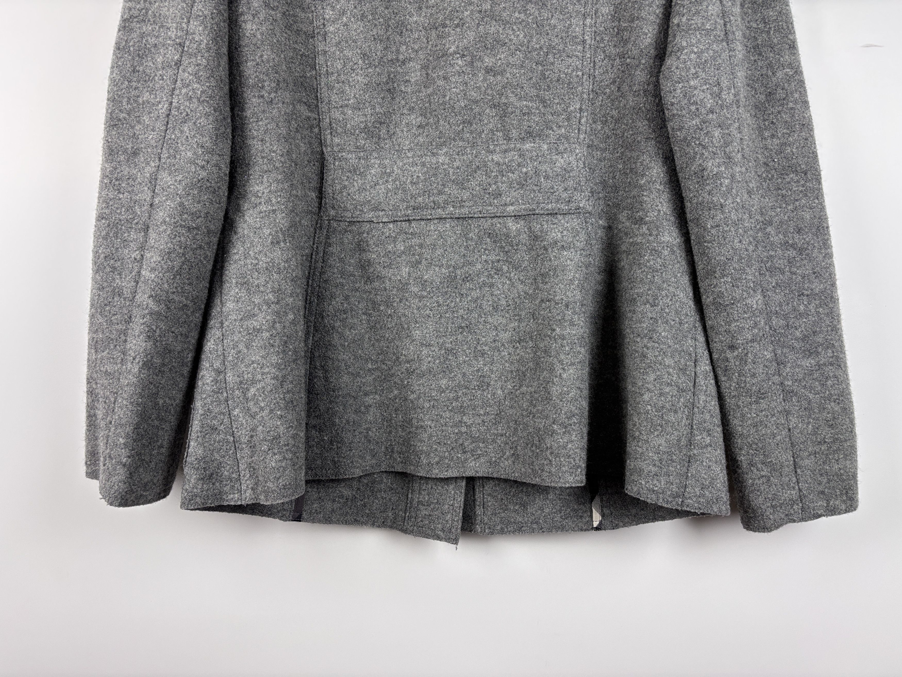 Burberry × Vintage Burberry London Wool Military Style Pea Coat Jacket Size 44 Size M / US 6-8 / IT 42-44 - 6 Thumbnail